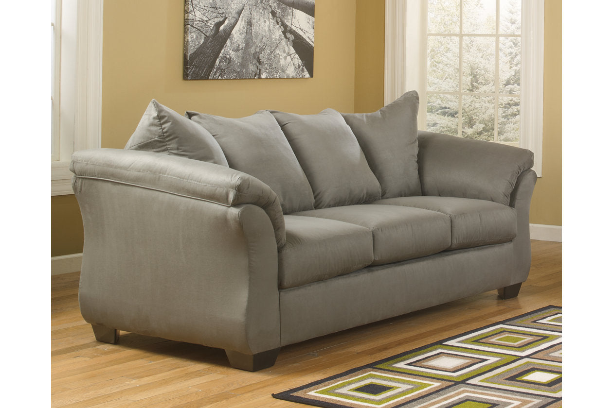 Darcy Cobblestone Sofa and Chair - Ashley - Luna Furniture