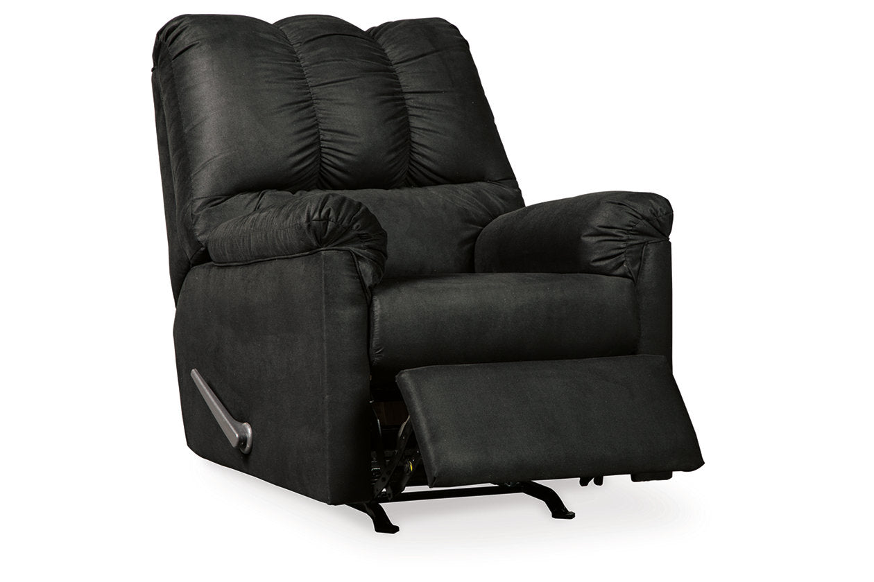 Darcy Black Sofa and Recliner - Ashley - Luna Furniture