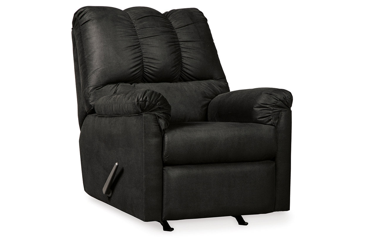 Darcy Black Sofa and Recliner - Ashley - Luna Furniture
