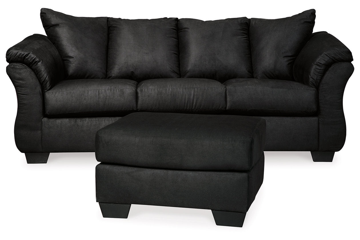 Darcy Sofa and Ottoman - Ashley - Luna Furniture