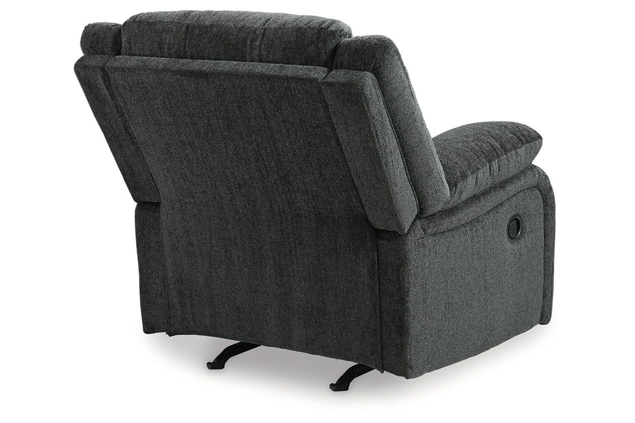 Draycoll Slate Reclining Sofa and Recliner - Ashley - Luna Furniture