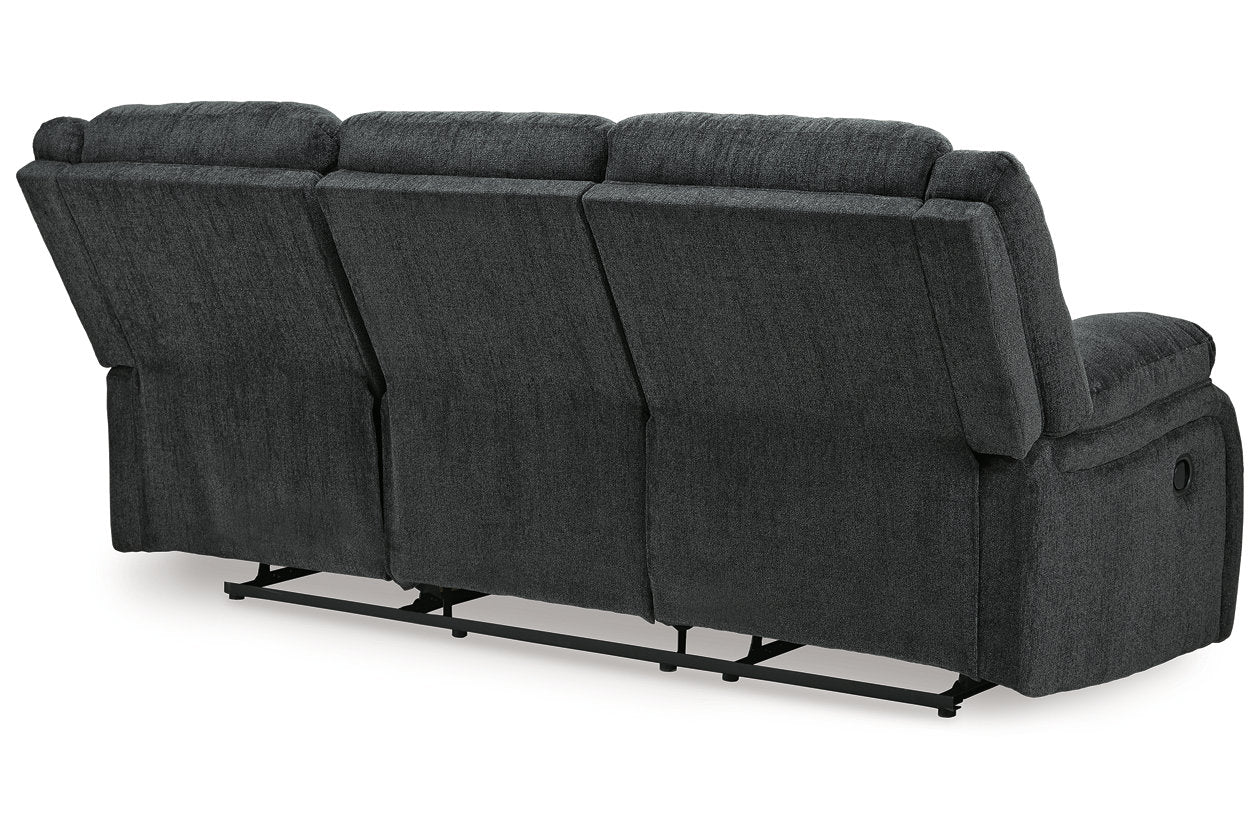 Draycoll Slate Reclining Sofa and Recliner - Ashley - Luna Furniture
