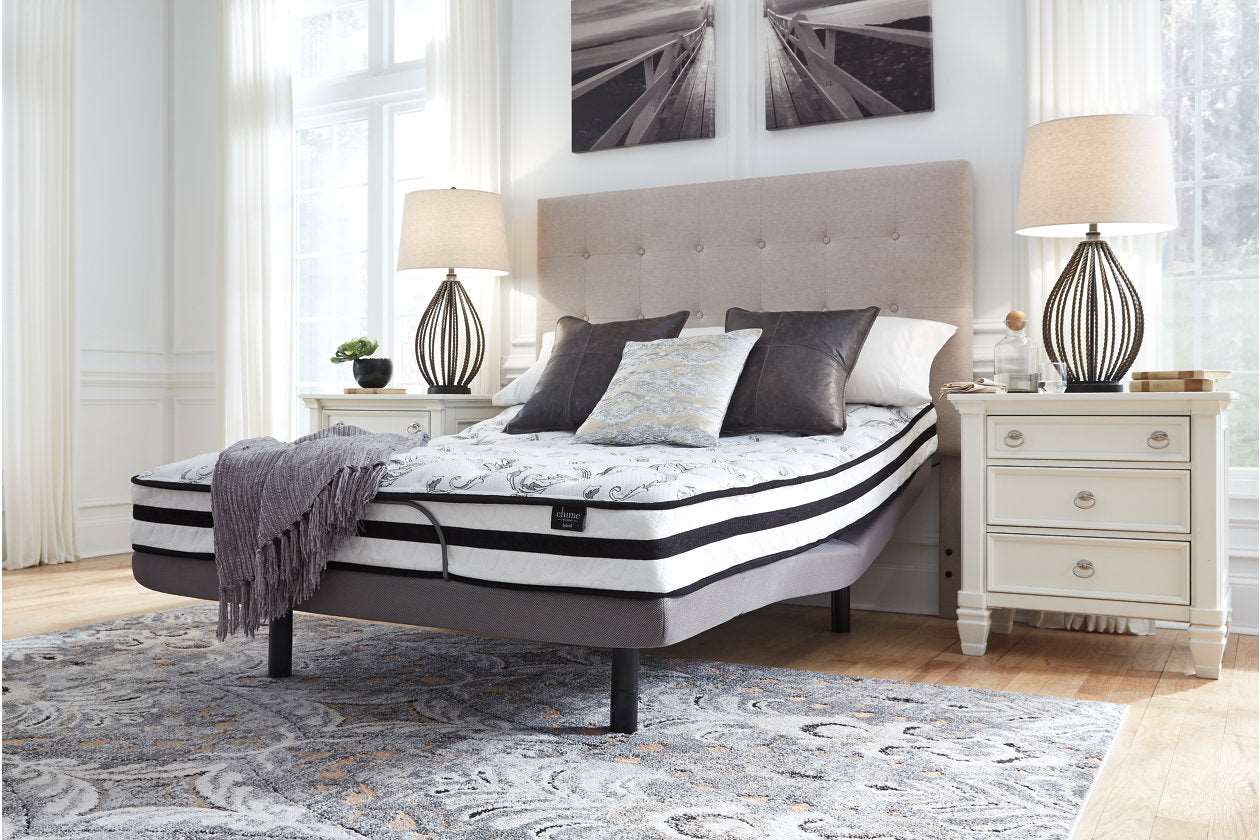 8 Inch Chime Innerspring White King Mattress in a Box - M69541 - Bien Home Furniture & Electronics