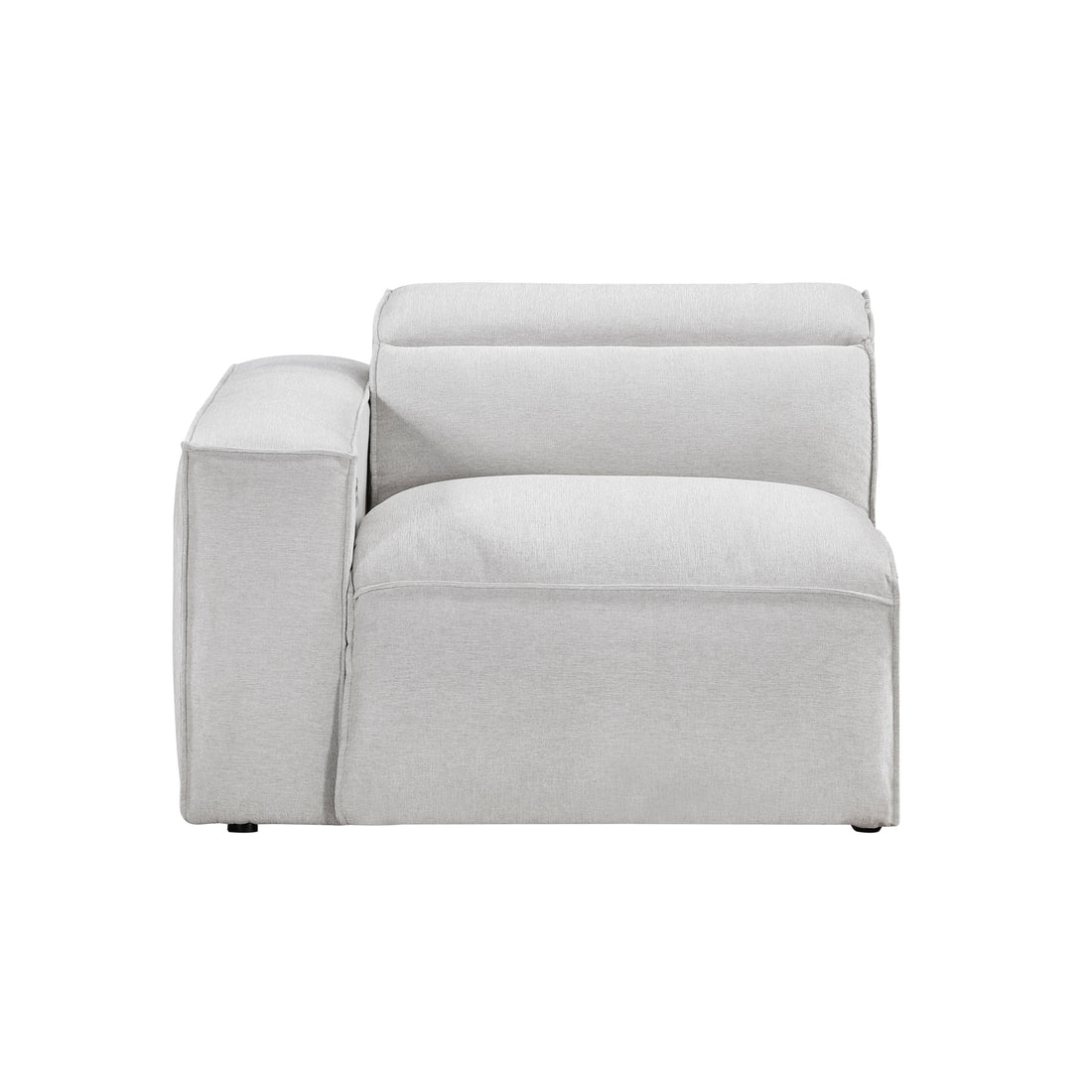 8414GRY-LRPWH (1/5)Power Left Side Reclining Chair with Power Headrest and Charging Ports - 8414GRY-LRPWH