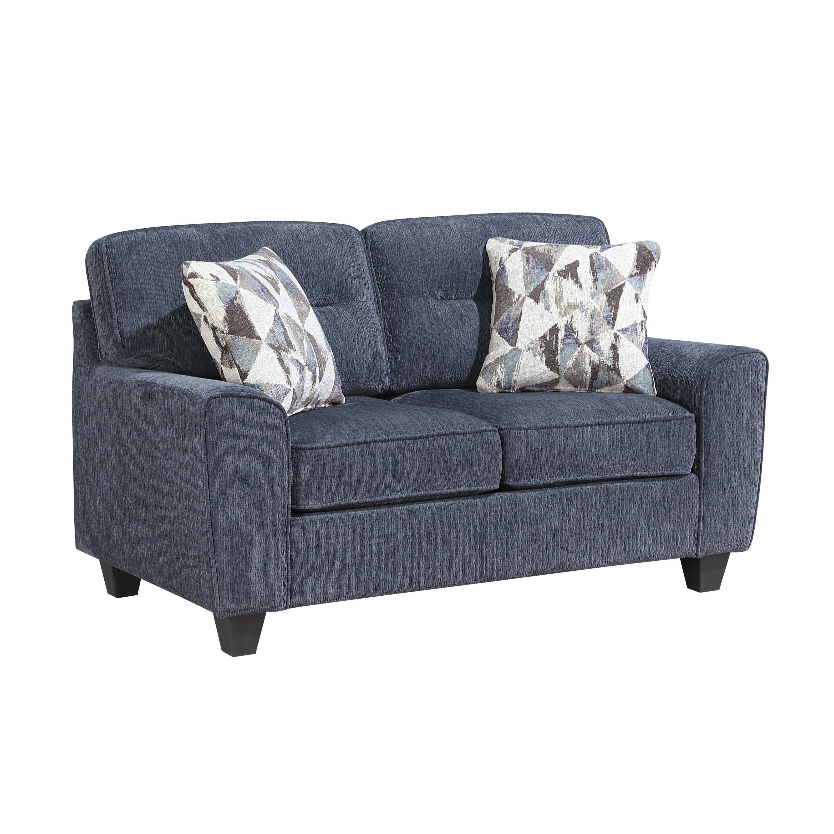 8416BU*2 2pc Set: Sofa, Love - 8416BU*2