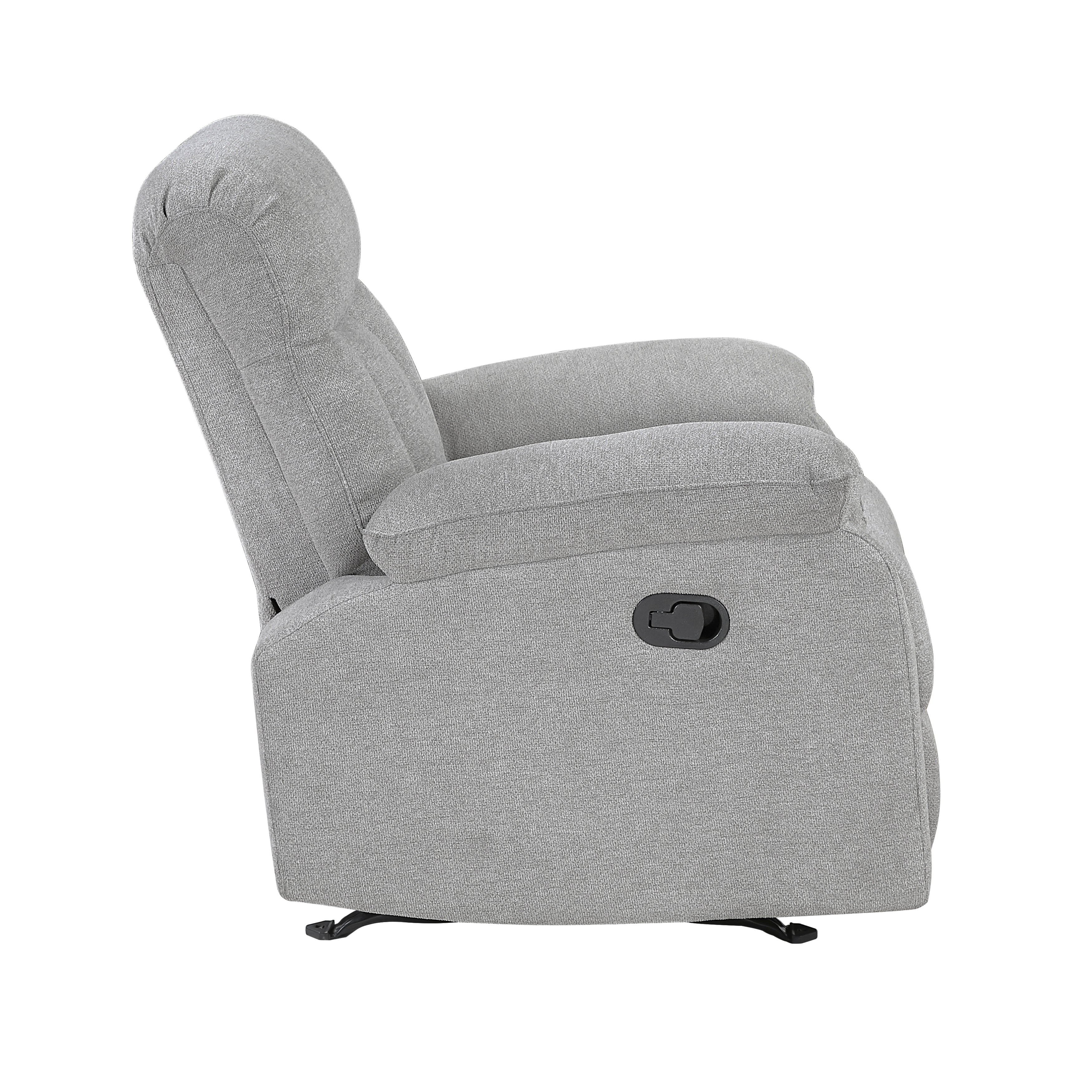 Jules Gray Double Reclining Living Room Set from Homelegance - Luna Furniture