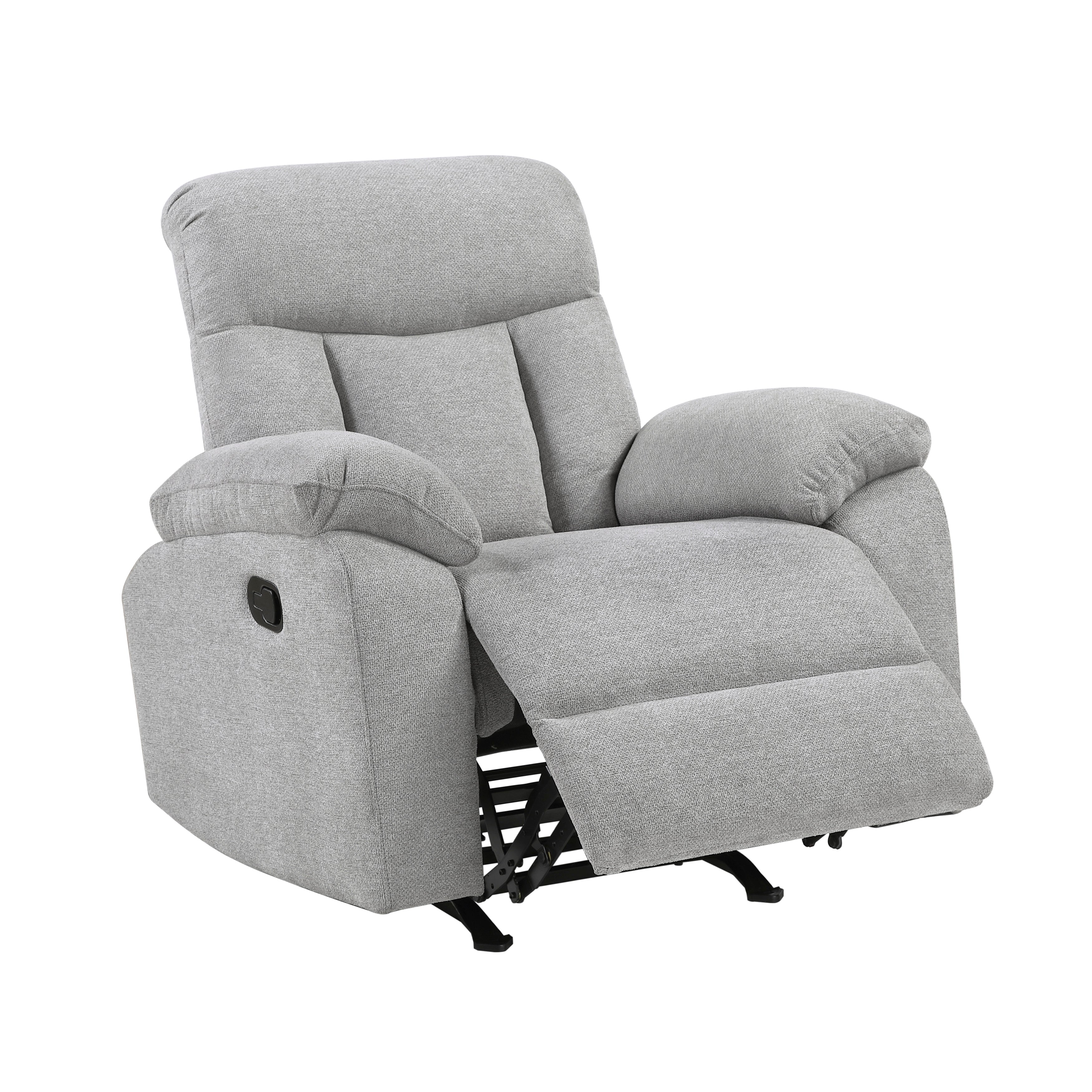 Jules Gray Double Reclining Living Room Set from Homelegance - Luna Furniture