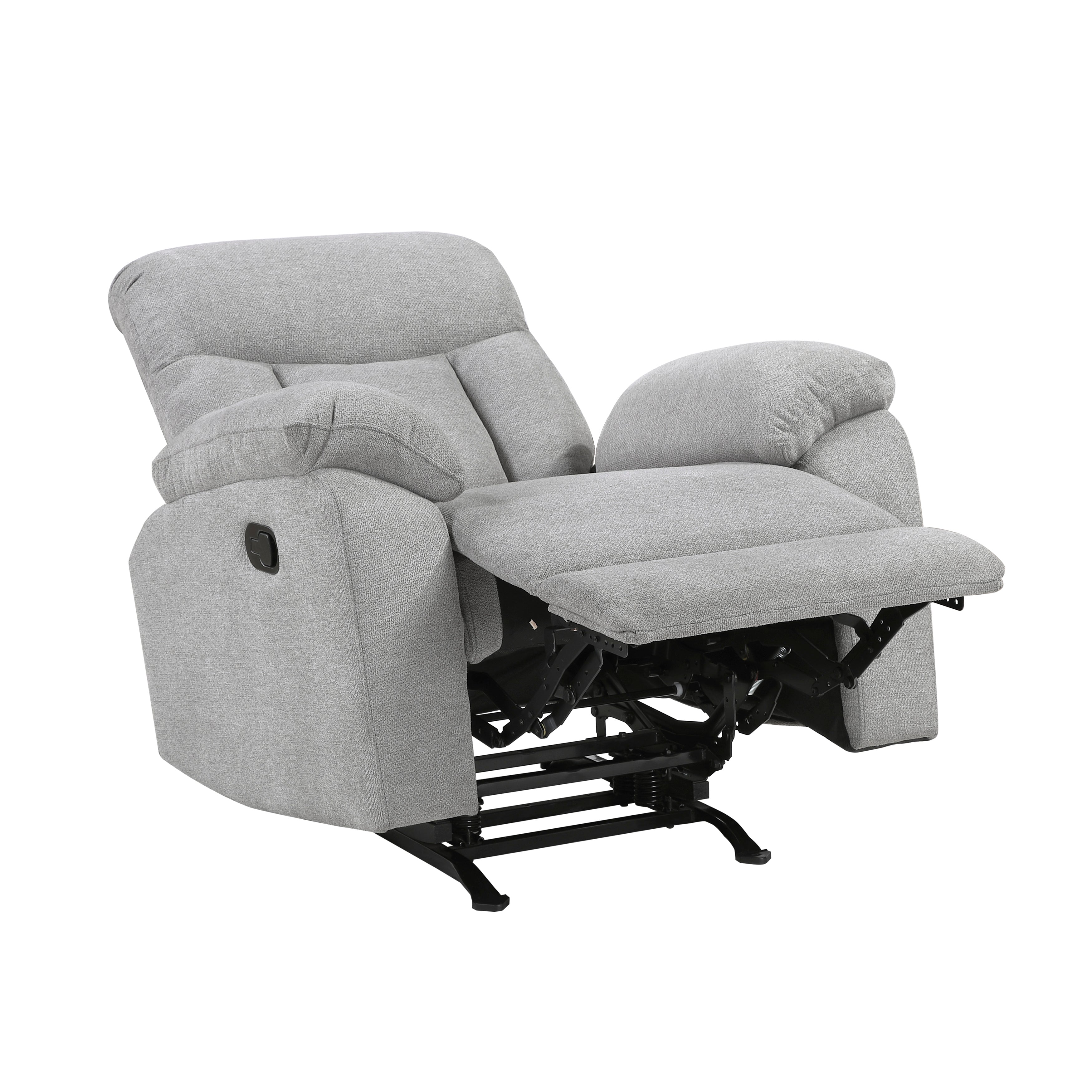 Jules Gray Double Reclining Living Room Set from Homelegance - Luna Furniture