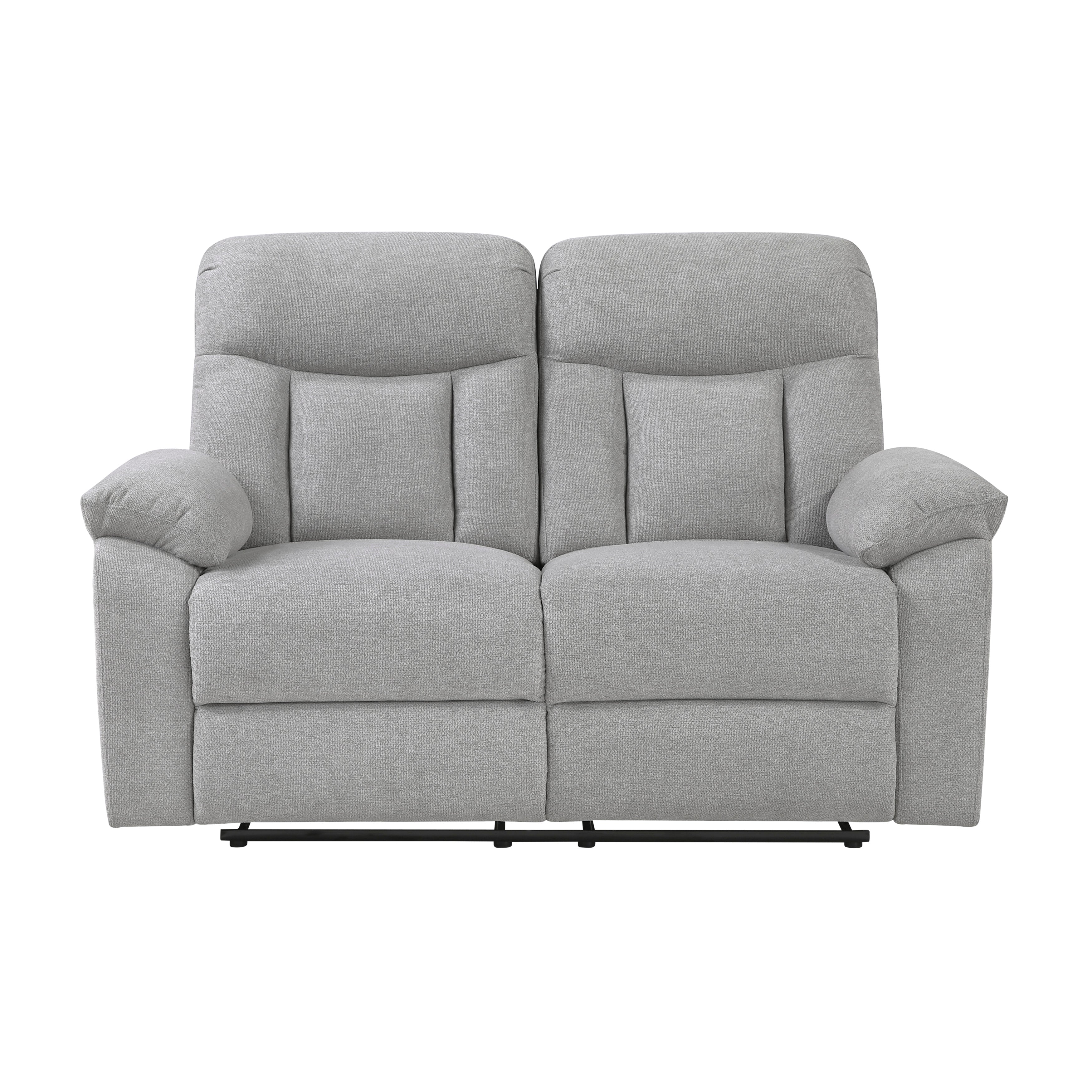 Jules Gray Double Reclining Living Room Set from Homelegance - Luna Furniture