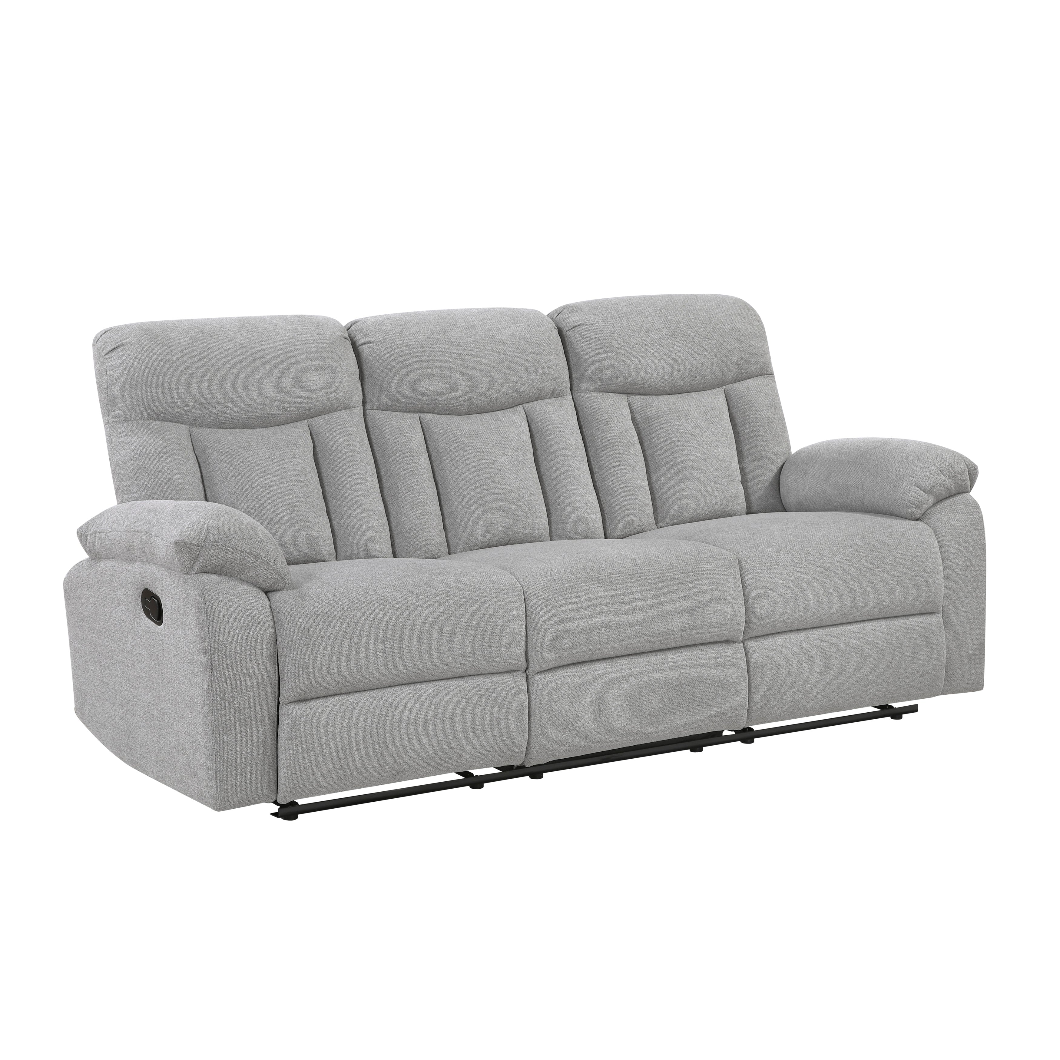 Jules Gray Double Reclining Living Room Set from Homelegance - Luna Furniture