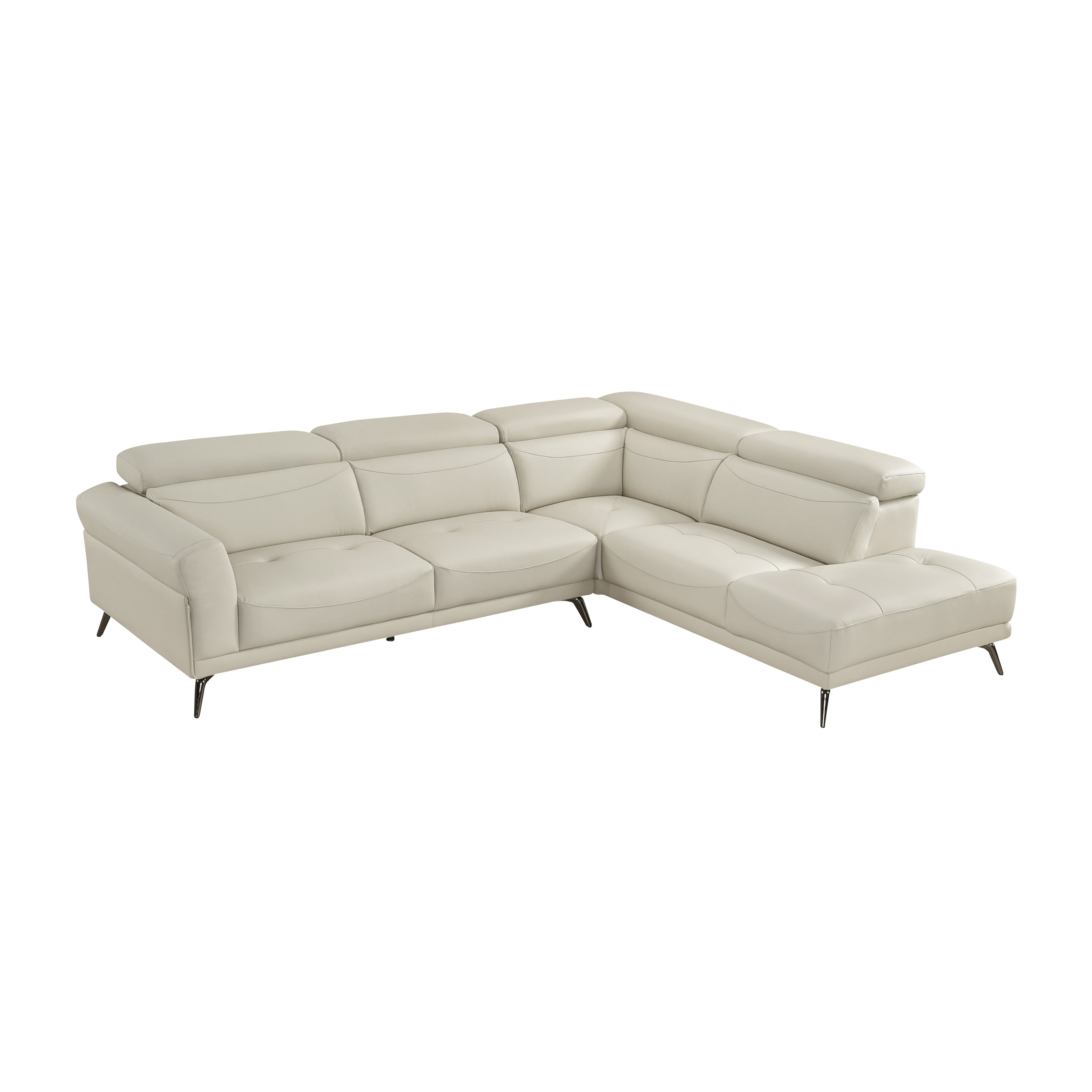 8456BEG*22LRC (2)2-Piece Sectional with Right Side Chaise - 8456BEG*22LRC