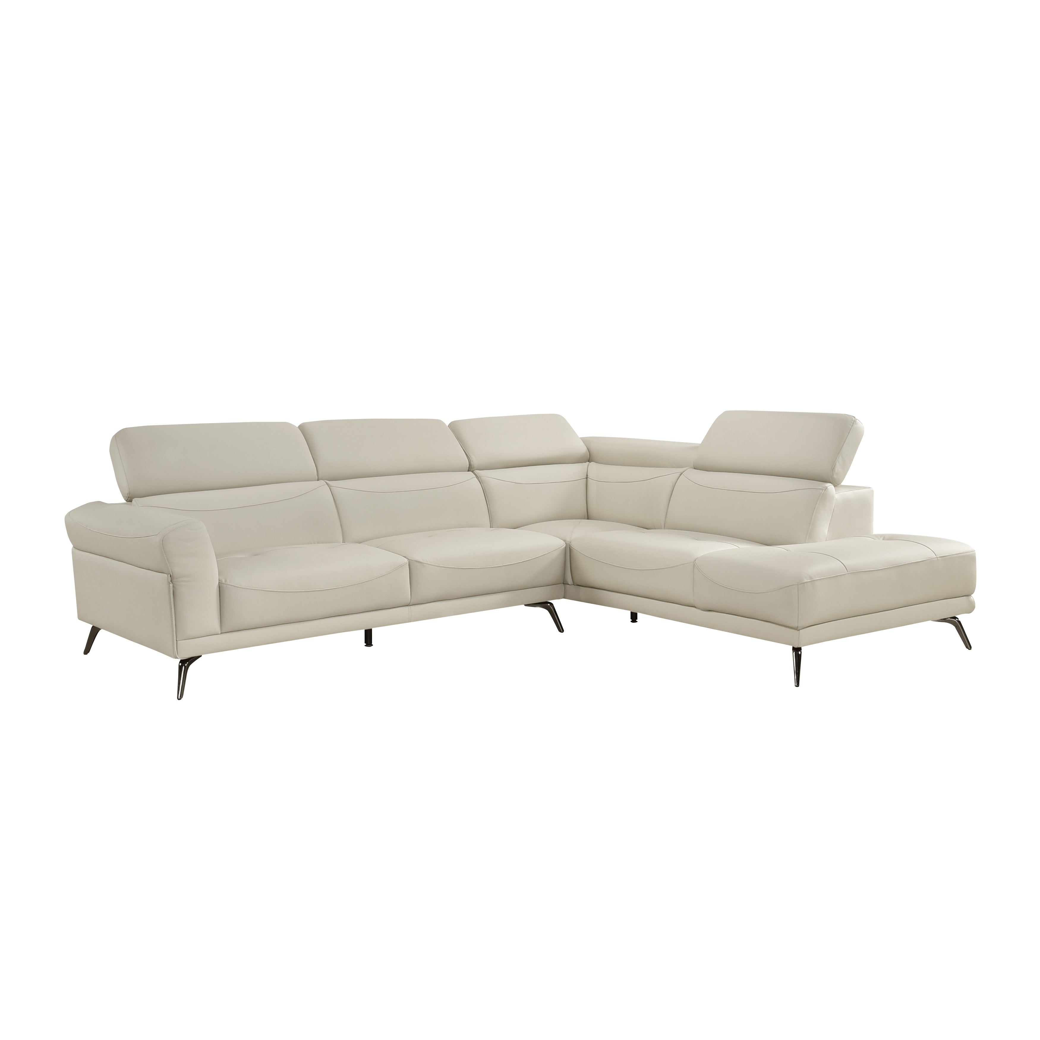 8456BEG*22LRC (2)2-Piece Sectional with Right Side Chaise - 8456BEG*22LRC