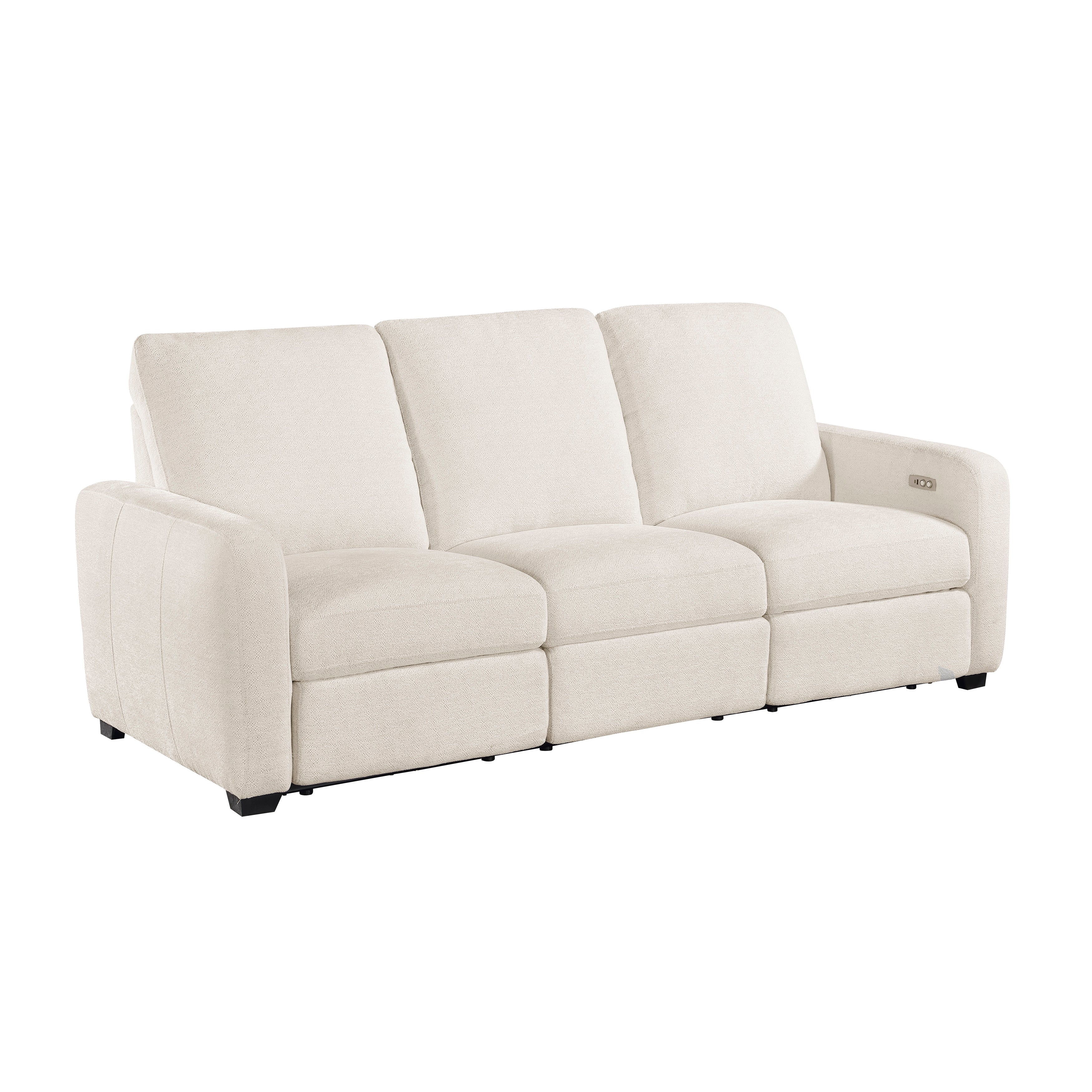 8479BEG*2PW 2pc Set: Sofa, Love (Power) - 8479BEG*2PW
