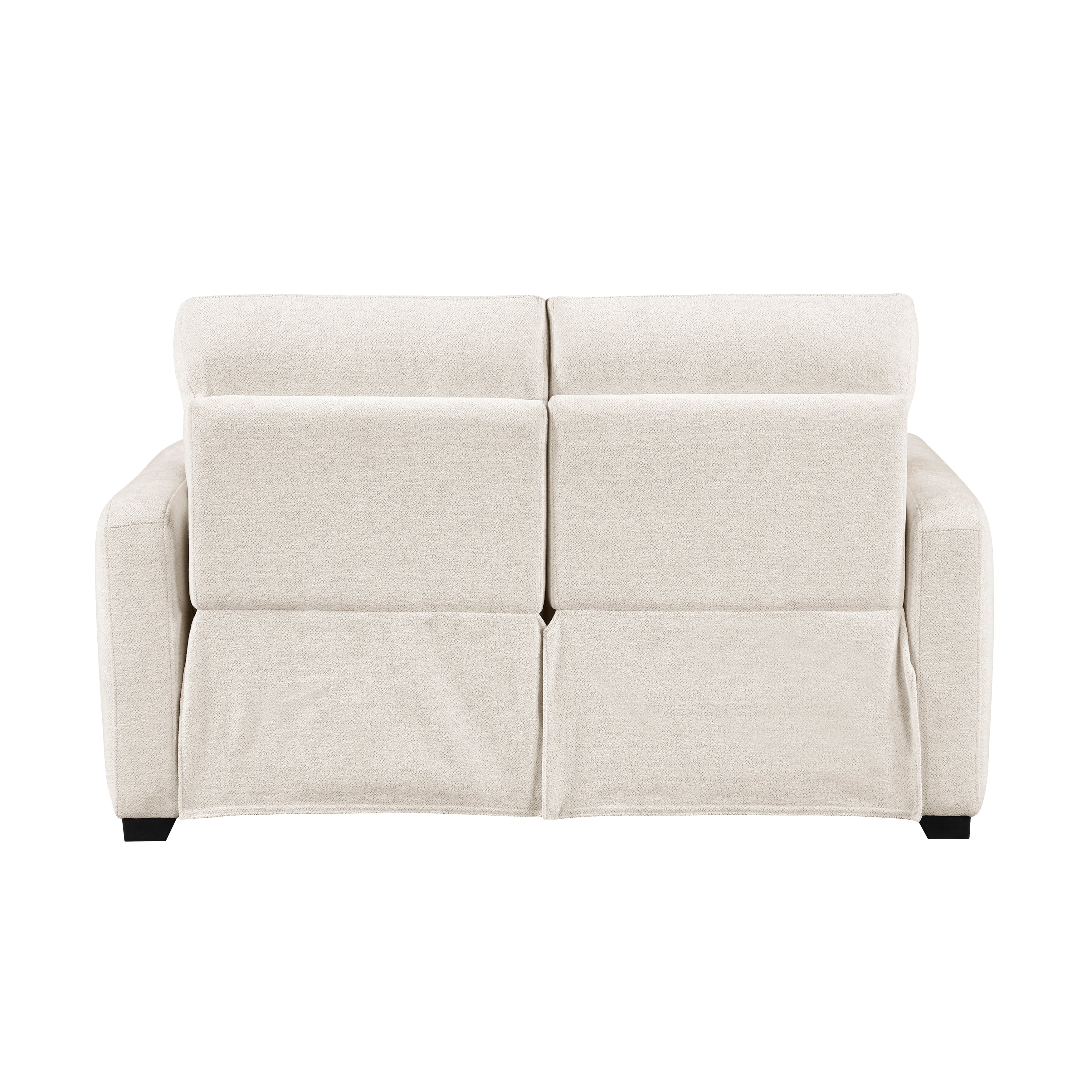 8479BEG-2PW Power Double Reclining Love Seat with USB Charging Ports - 8479BEG-2PW