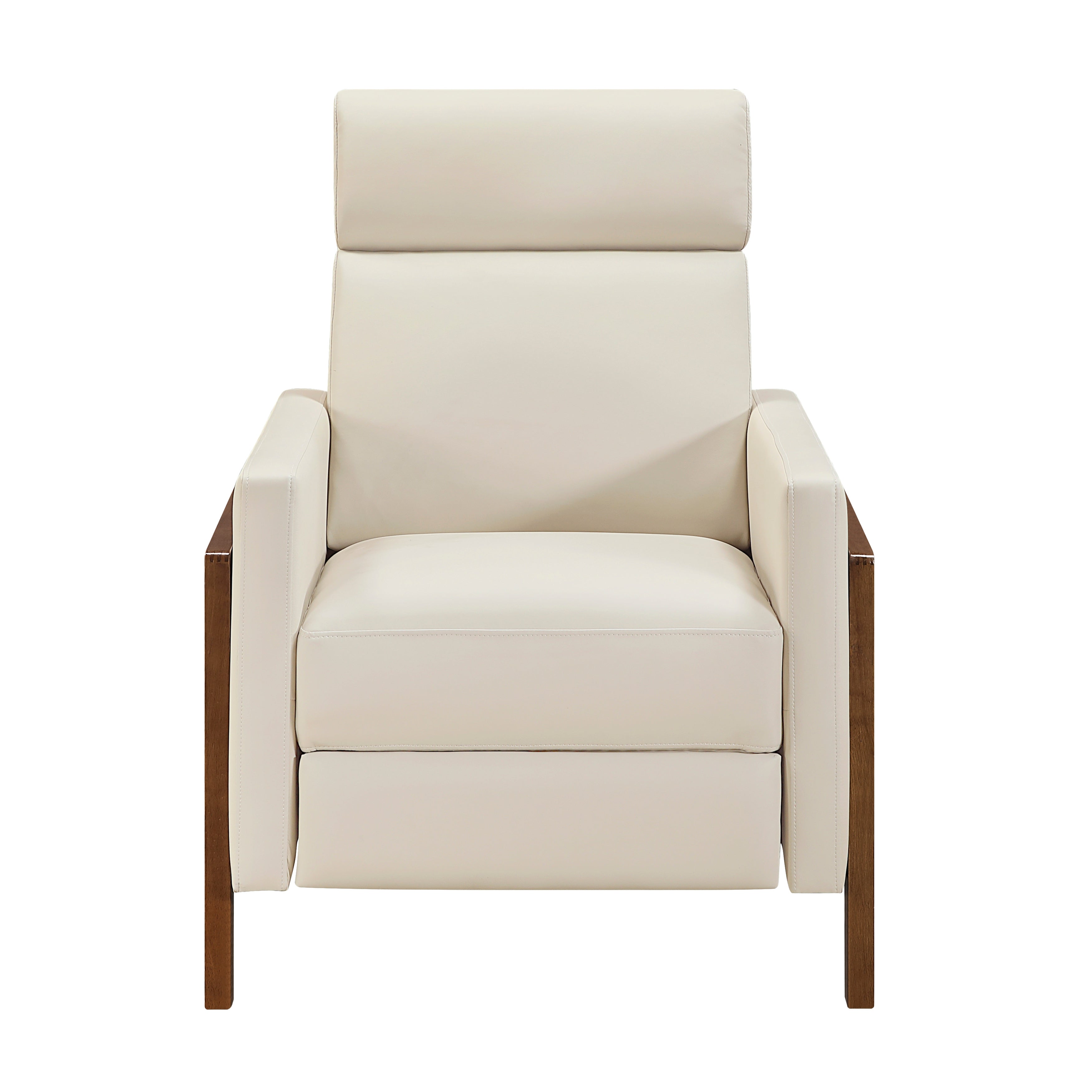 8489BEG-1PB Push Back Reclining Chair - 8489BEG-1PB
