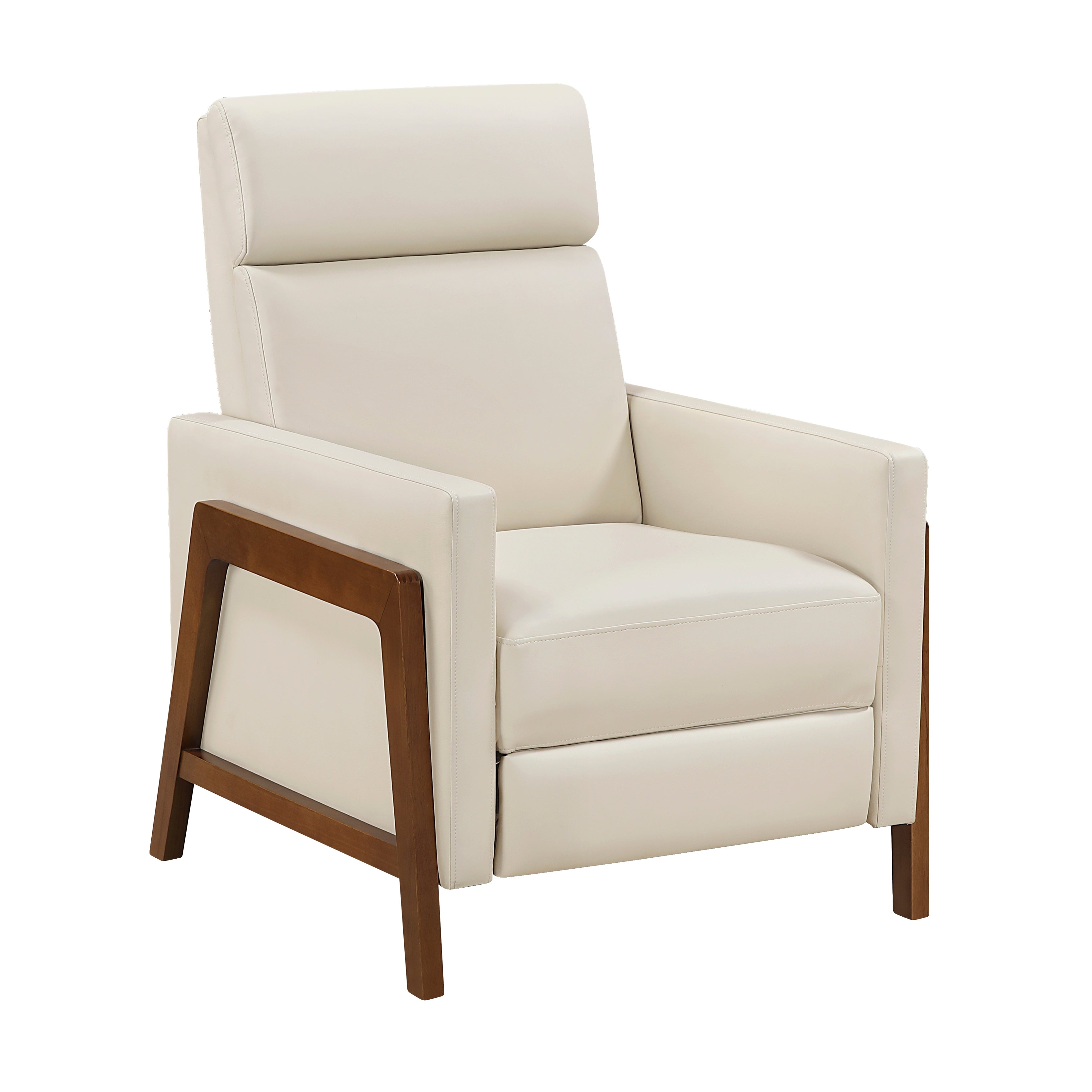 8489BEG-1PB Push Back Reclining Chair - 8489BEG-1PB