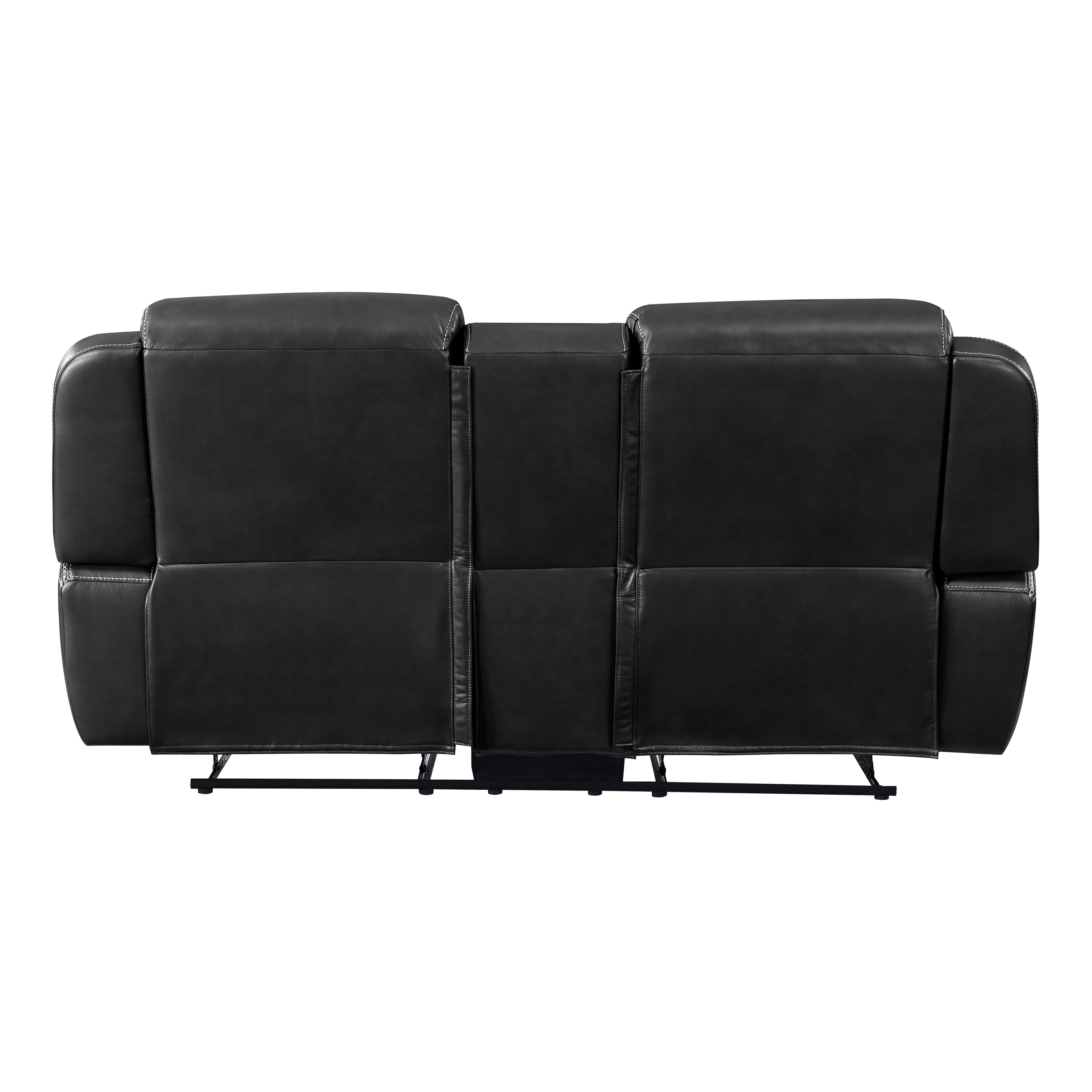 8516BK*2 2pc Set: Sofa, Love - 8516BK*2