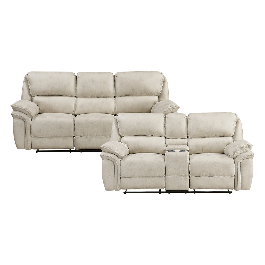 8517PWT*2 2pc Set: Sofa, Love - 8517PWT*2