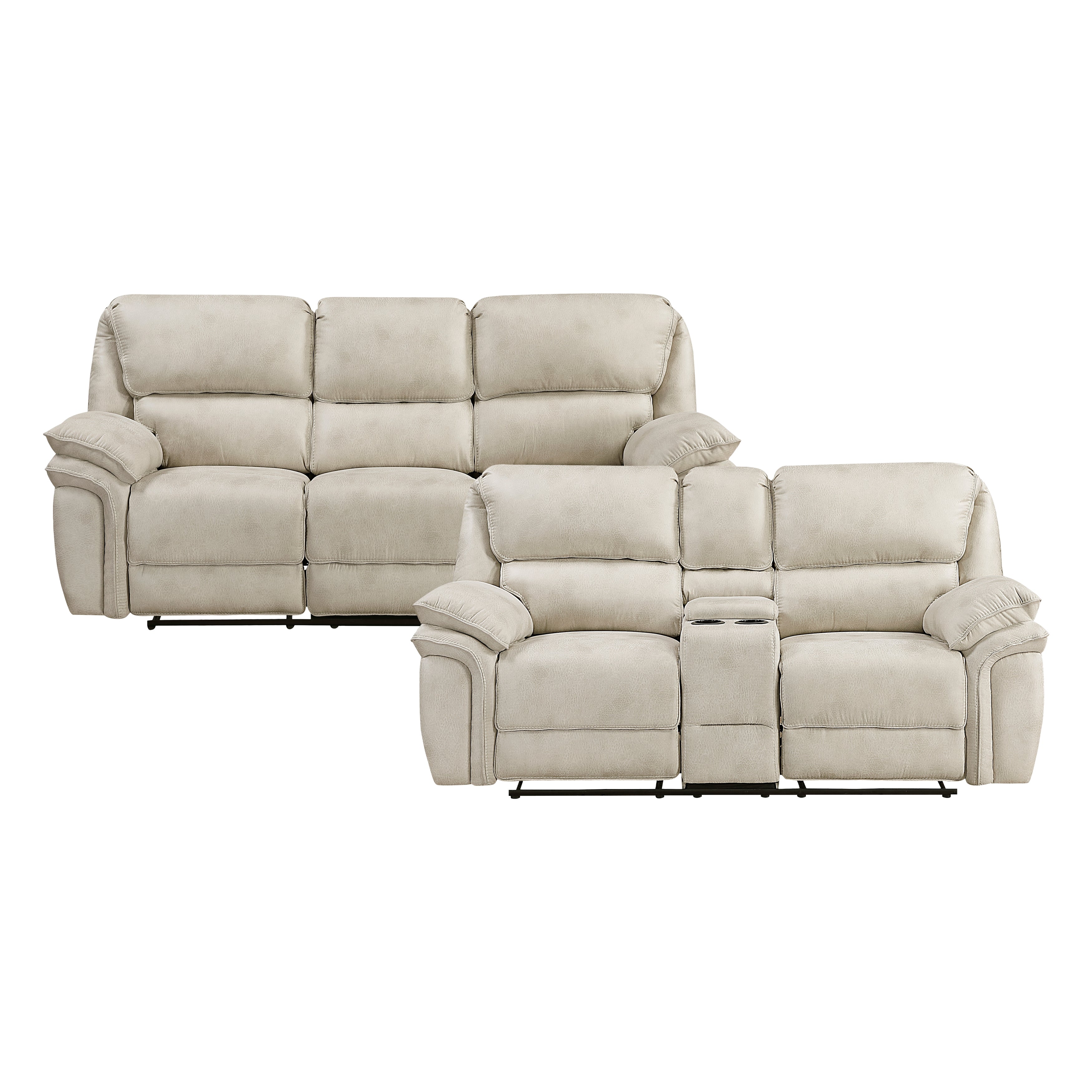 8517PWT*2 2pc Set: Sofa, Love - 8517PWT*2