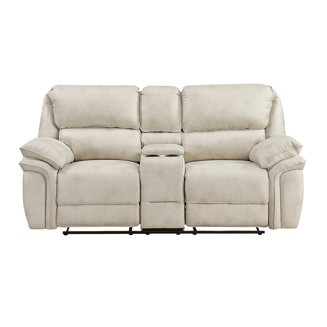 8517PWT-2 Double Reclining Love Seat with Center Console - 8517PWT-2