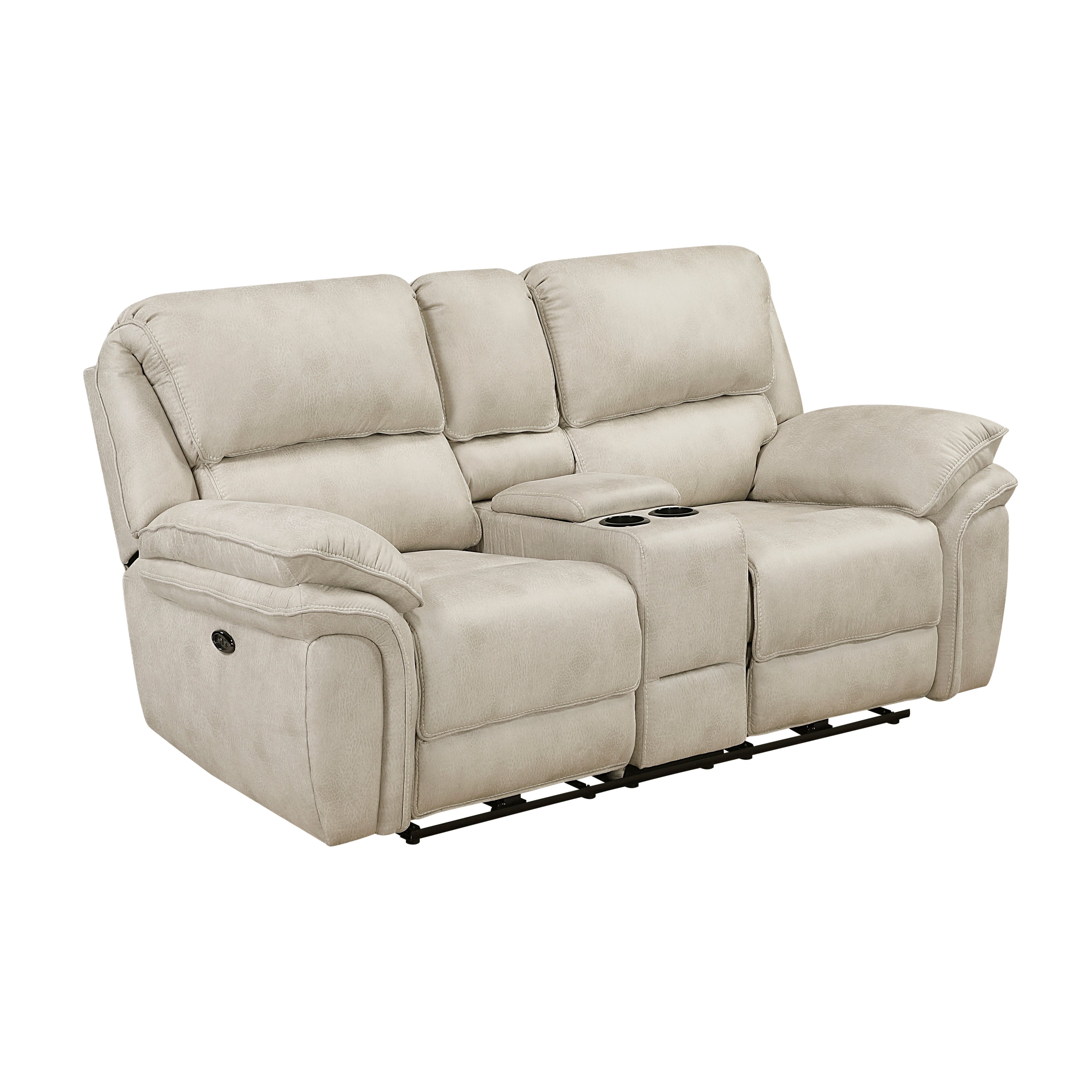 Proctor Pawter Power Double Reclining Living Room Set from Homelegance - Luna Furniture