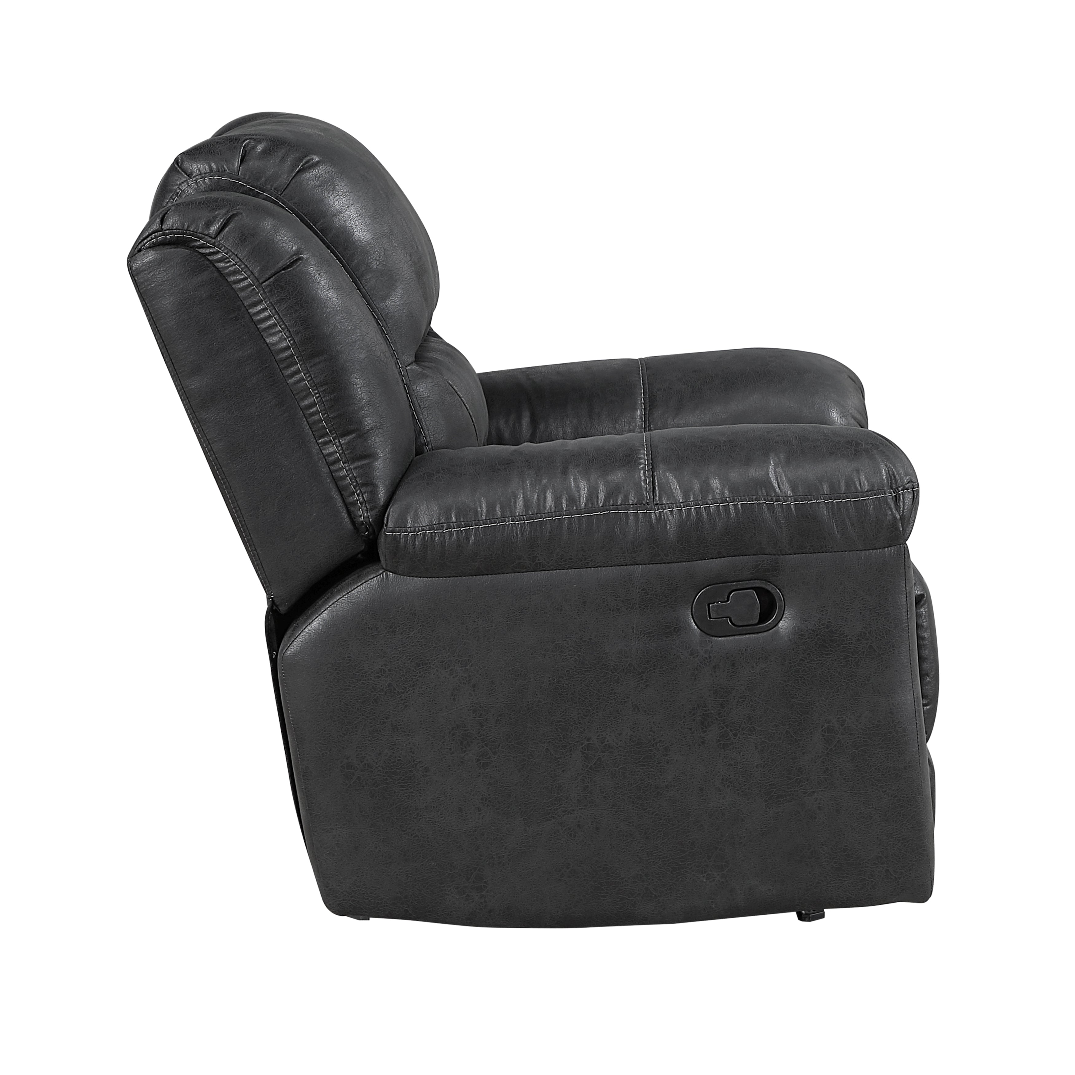 Hazen Black Reclining Living Room Set from Homelegance - Luna Furniture