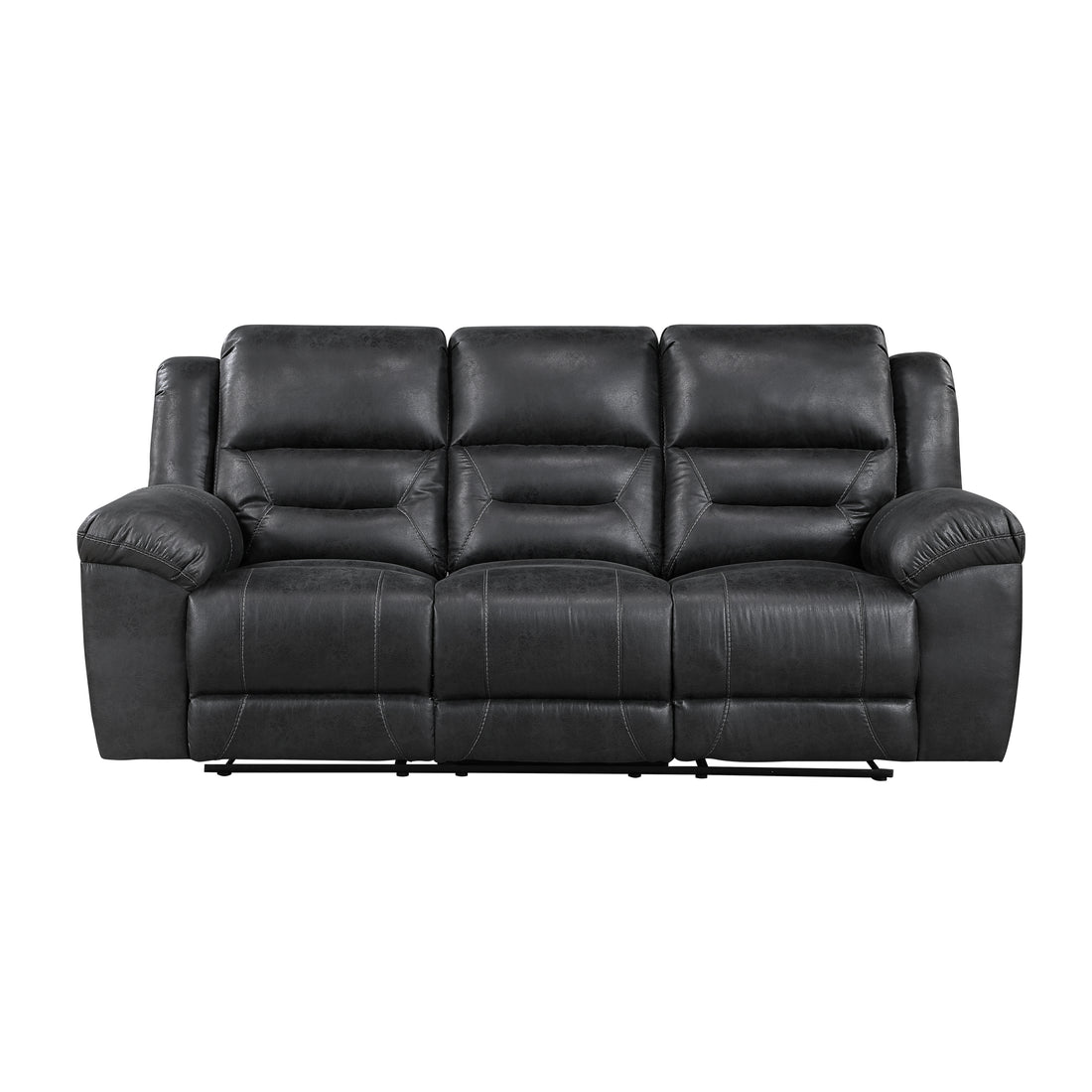 8538BK-3 Double Reclining Sofa - 8538BK-3