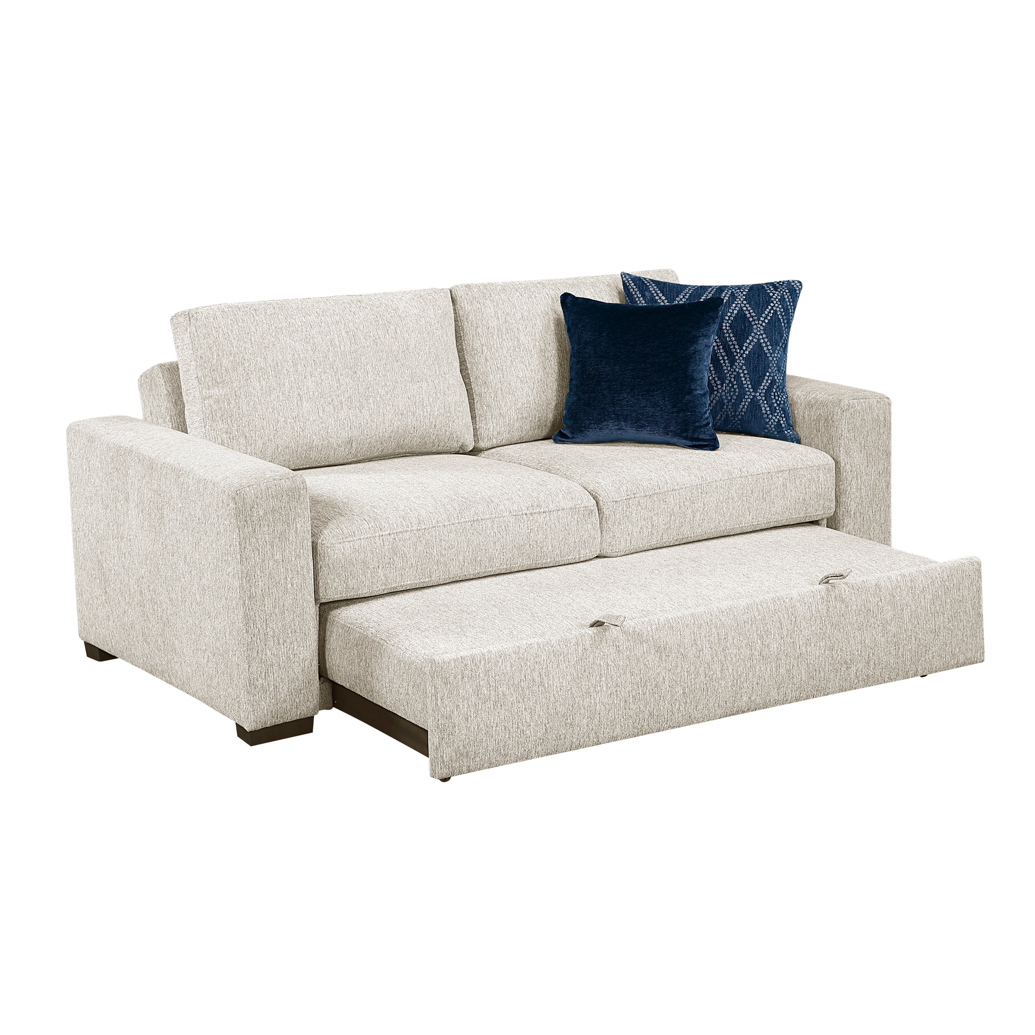 8548BE*22ACLA (2)Love Seat with Pull-out Bed and Click Motion Back - 8548BE*22ACLA
