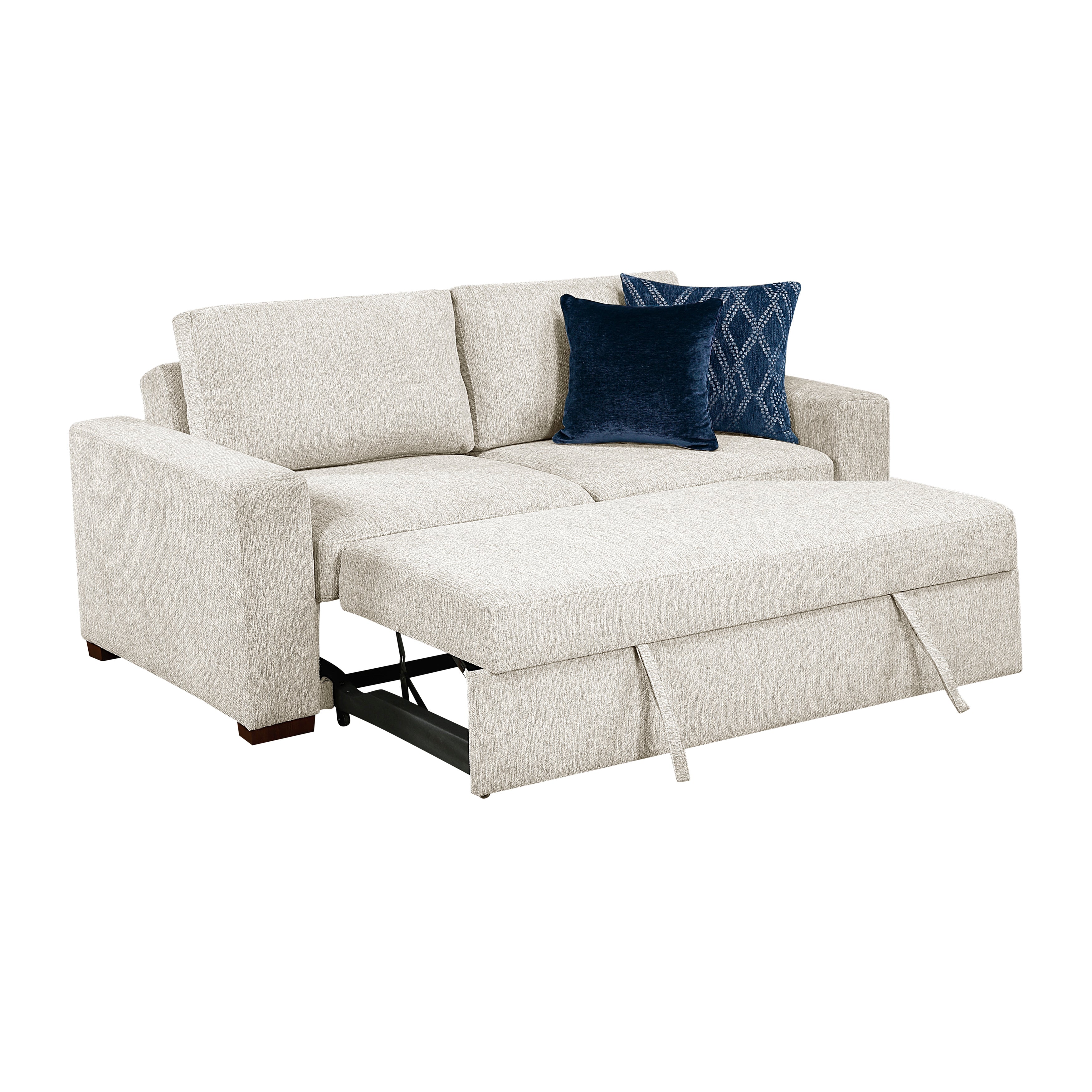 8548BE*22ACLA (2)Love Seat with Pull-out Bed and Click Motion Back - 8548BE*22ACLA