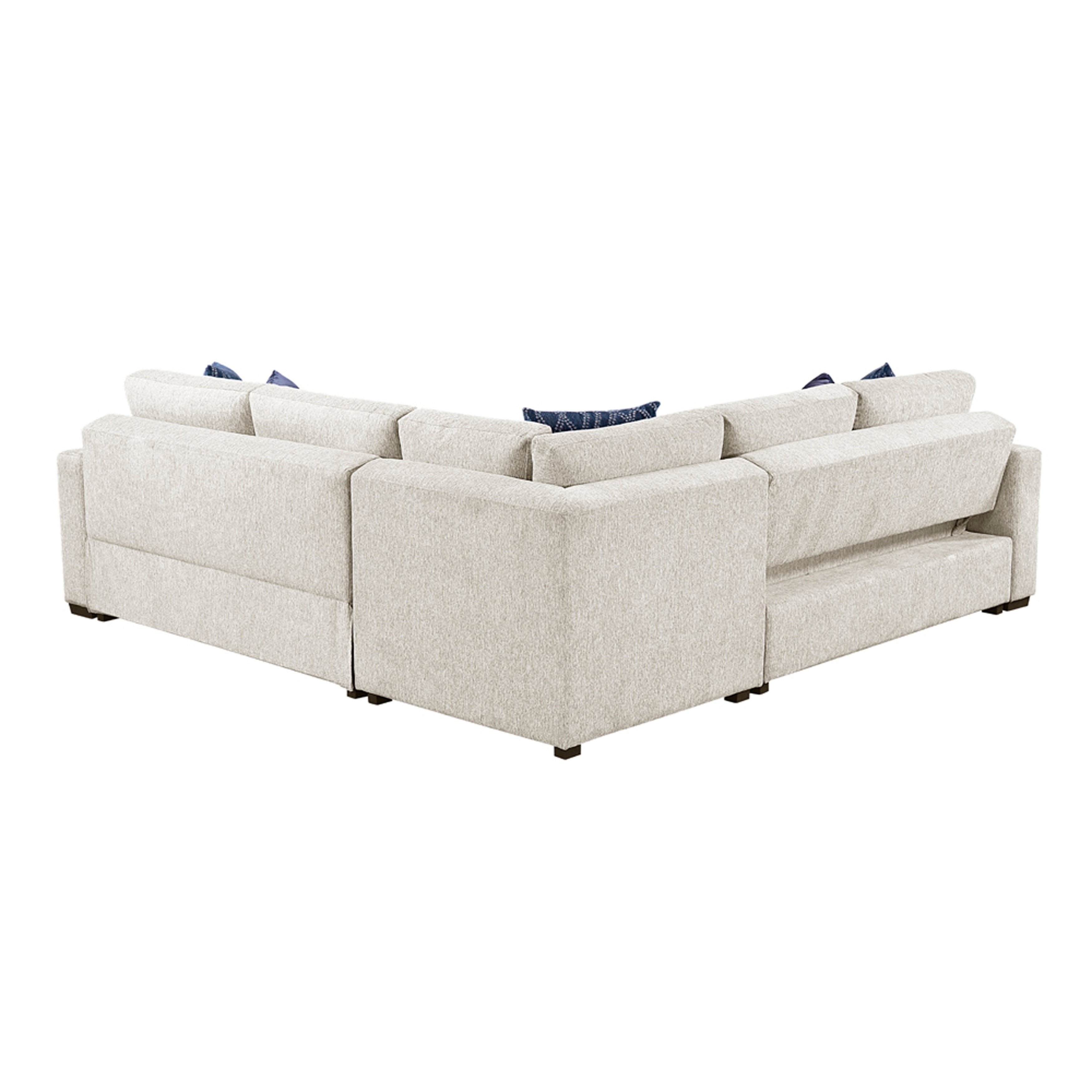 8548BE*52ACLCR2AAOT (5)4-Piece Sectional with Pull-out Bed and Ottoman - 8548BE*52ACLCR2AAOT