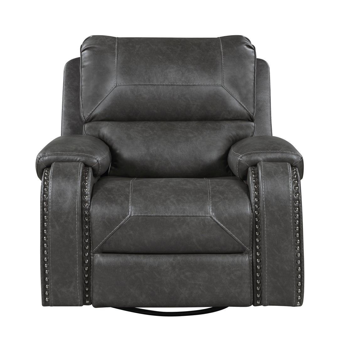 8549GRY-1 SWIVEL GLIDER RECLINING CHAIR - 8549GRY-1