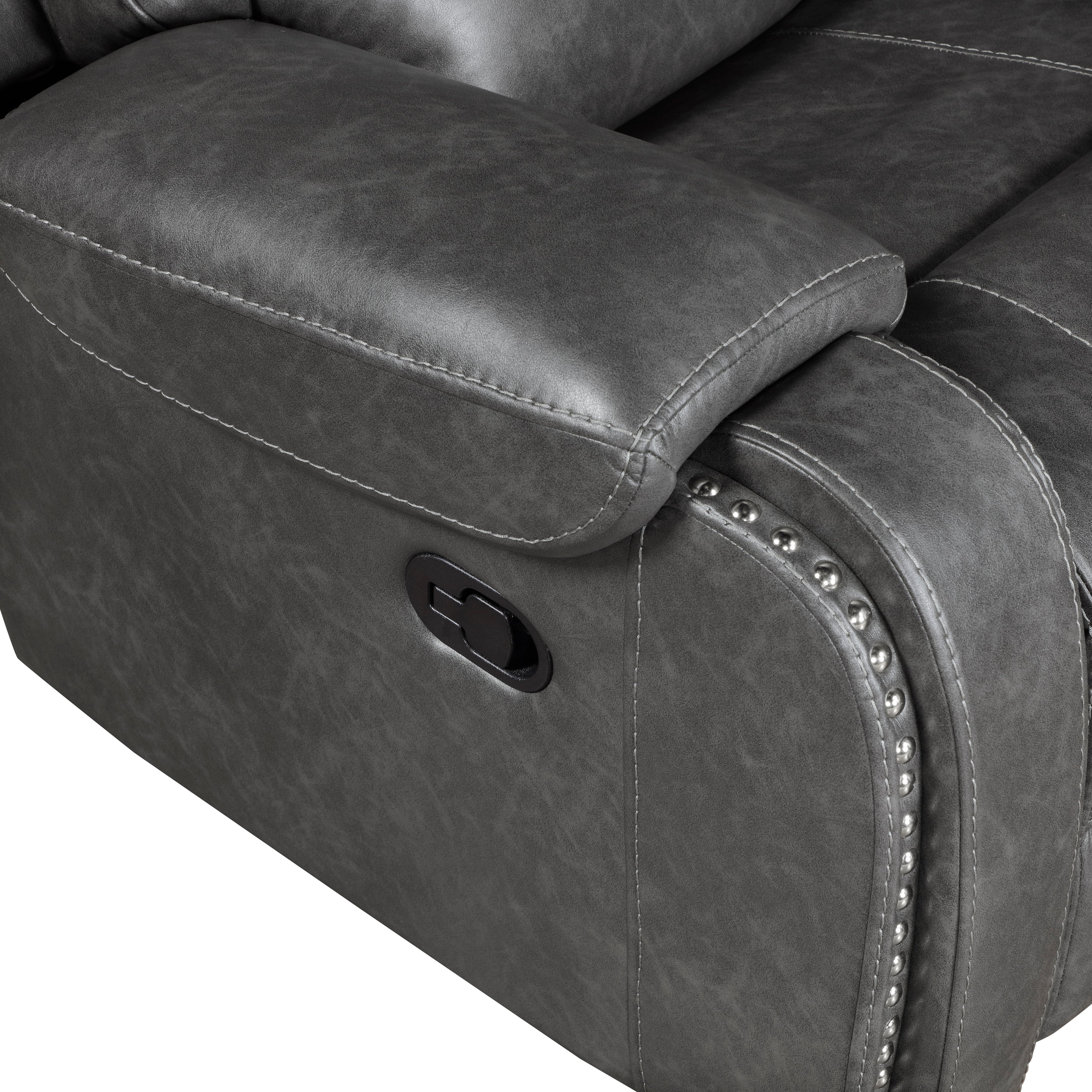 8549GRY-1 SWIVEL GLIDER RECLINING CHAIR - 8549GRY-1