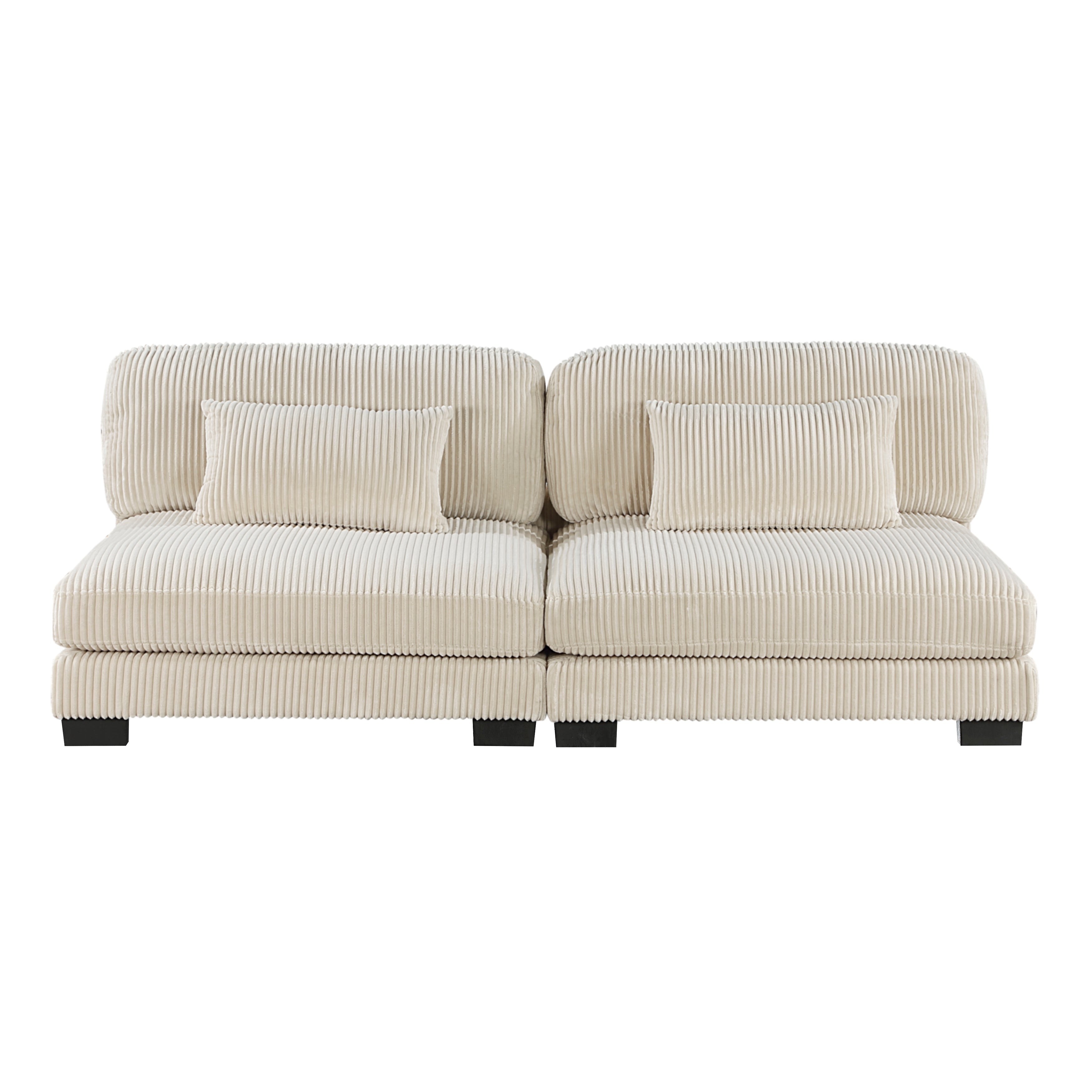 8555BE*2AC1CROT (4)4-Piece Modular Sectional with Ottoman - 8555BE*2AC1CROT