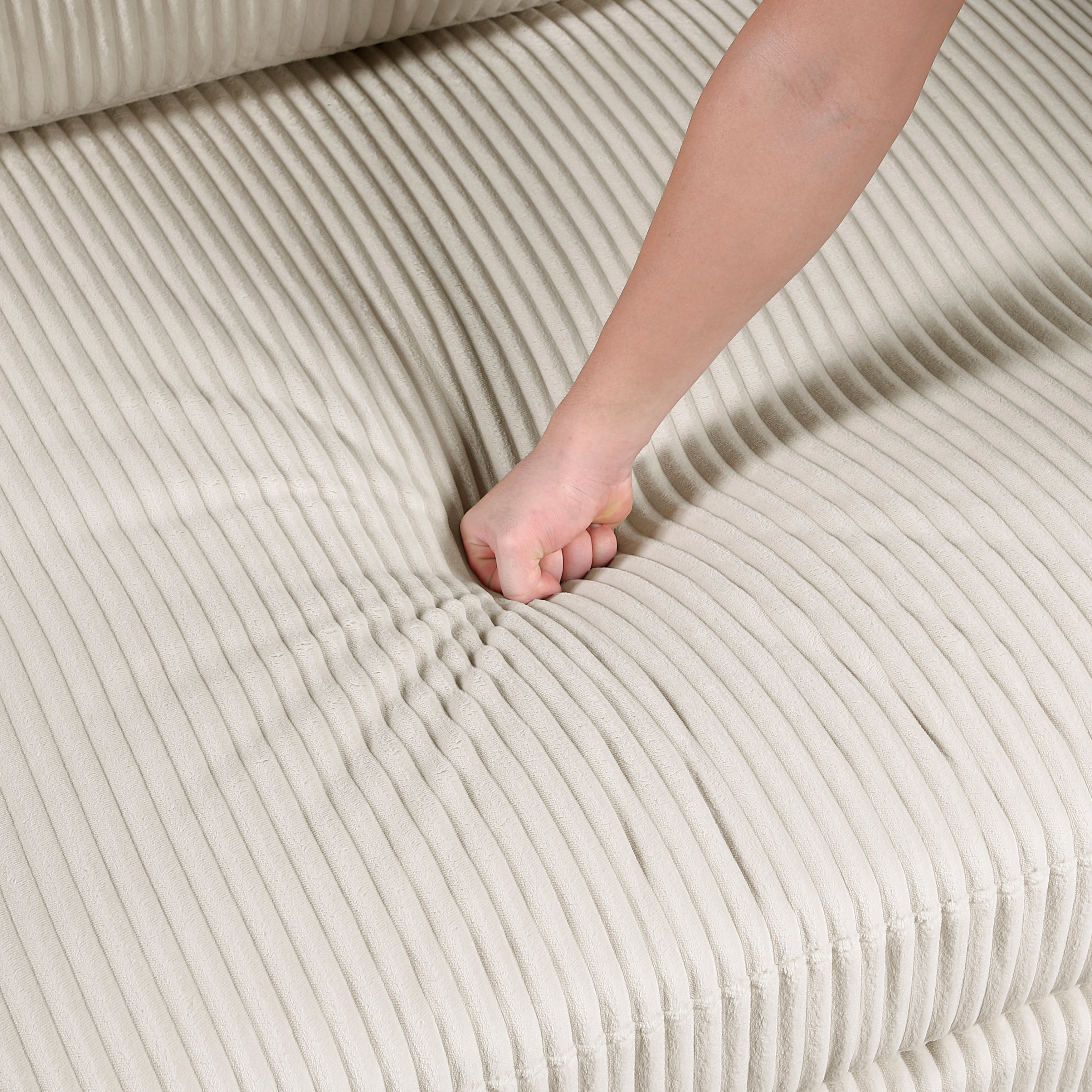 8555BE*3CRACOT (5)5-Piece Modular Sectional with Ottoman - 8555BE*3CRACOT