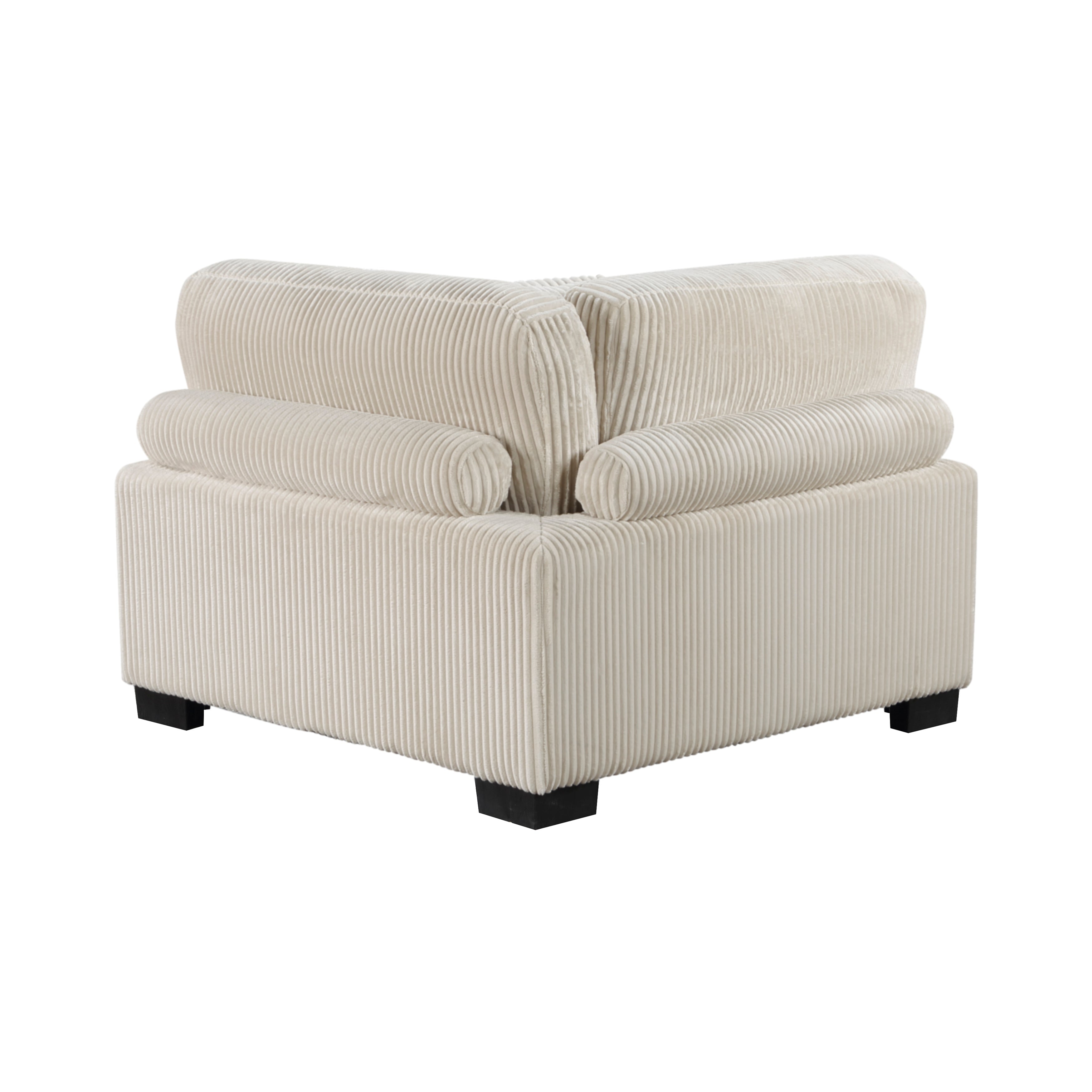8555BE*CRACVCOT (4)4-Piece Modular Sectional with Reversible Chaise and Ottoman - 8555BE*CRACVCOT
