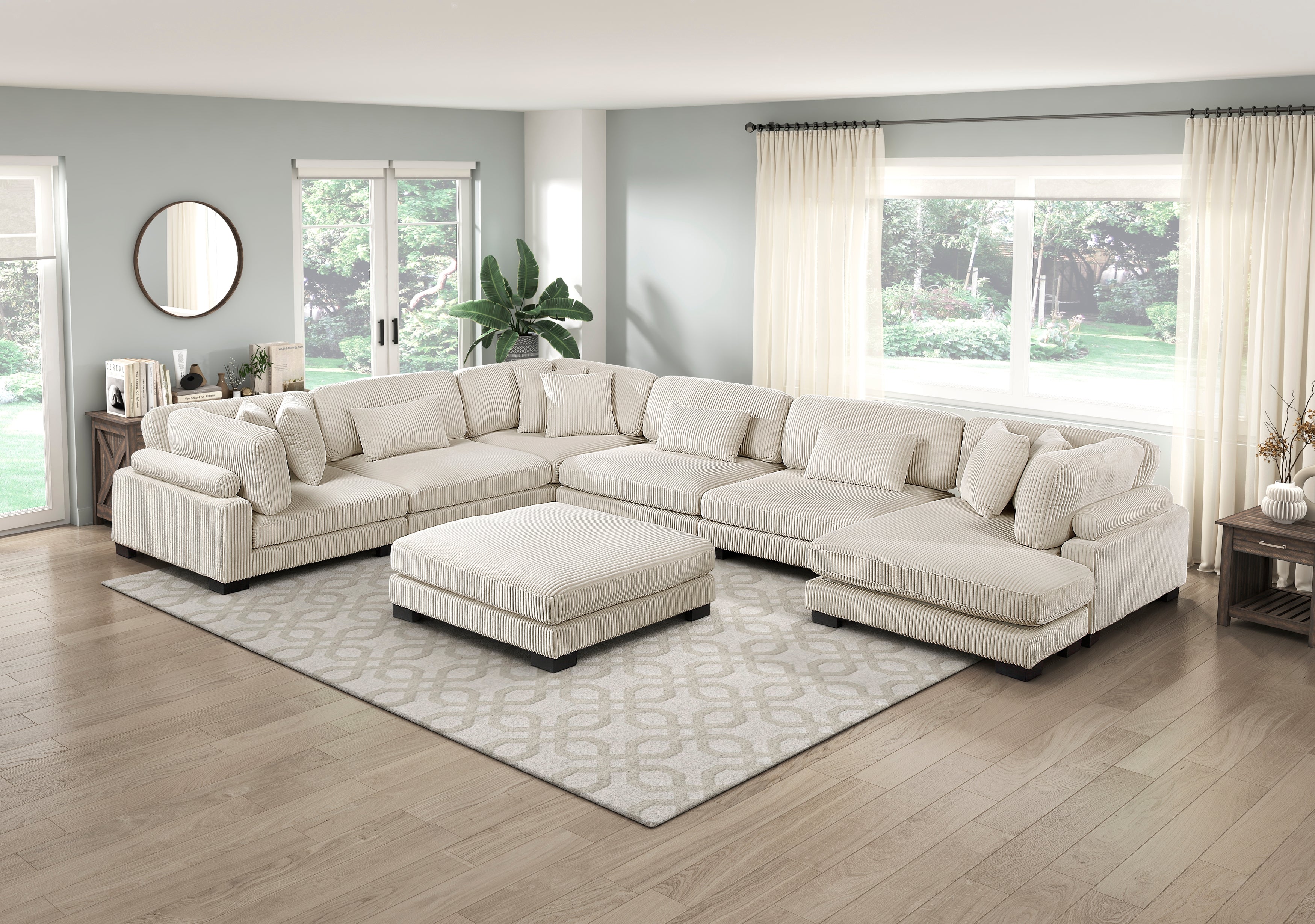 8555BE-VC Reversible Chaise - 8555BE-VC