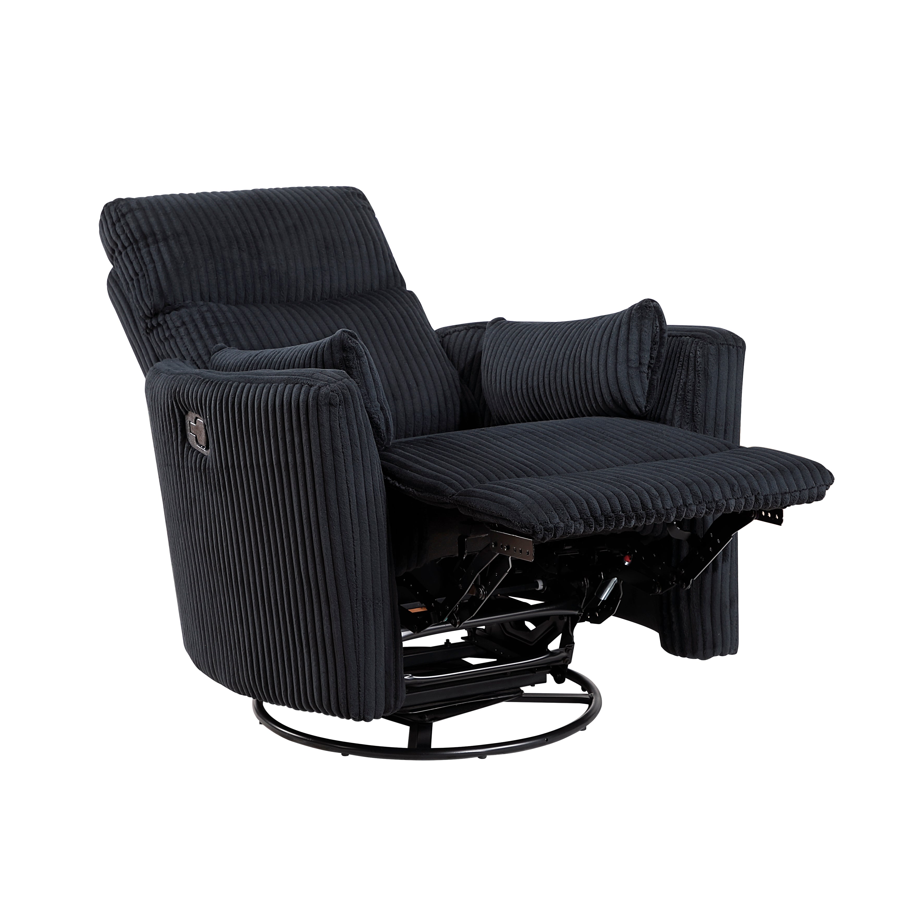 8555BK-1SW Swivel Glider Reclining Chair - 8555BK-1SW