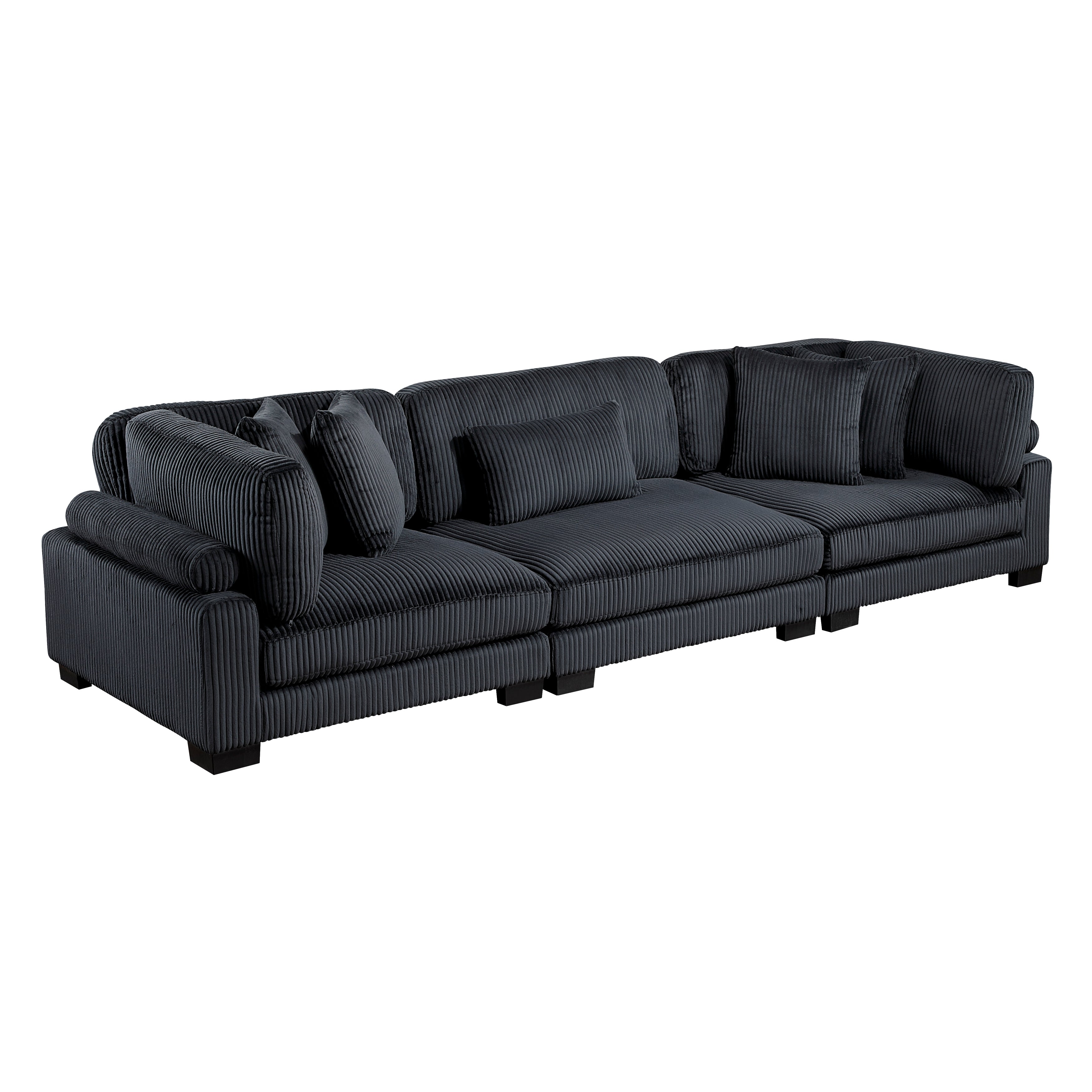 8555BK-3* (3) SOFA - 8555BK-3*
