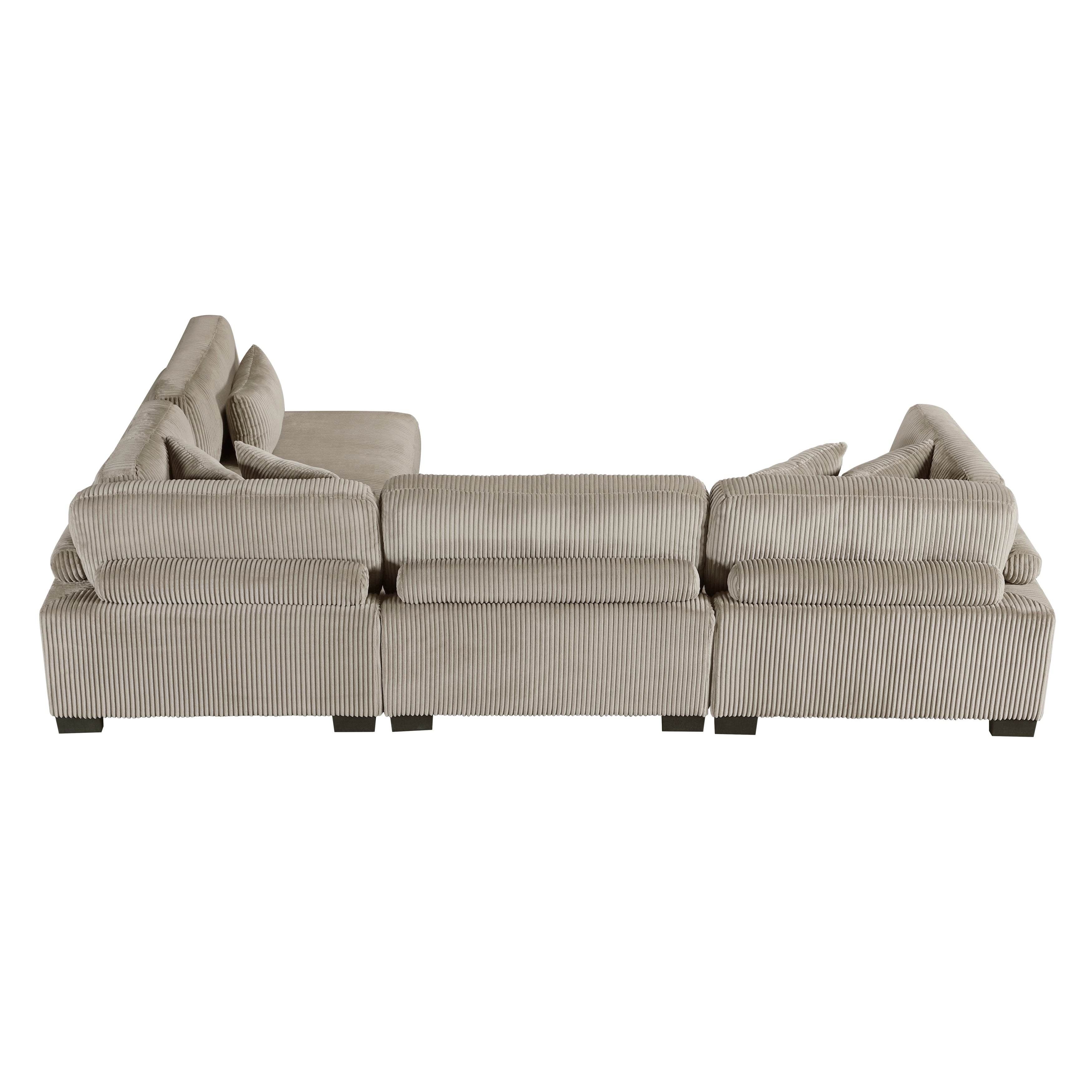 8555GB*4SC (4)4-Piece Modular Sectional - 8555GB*4SC