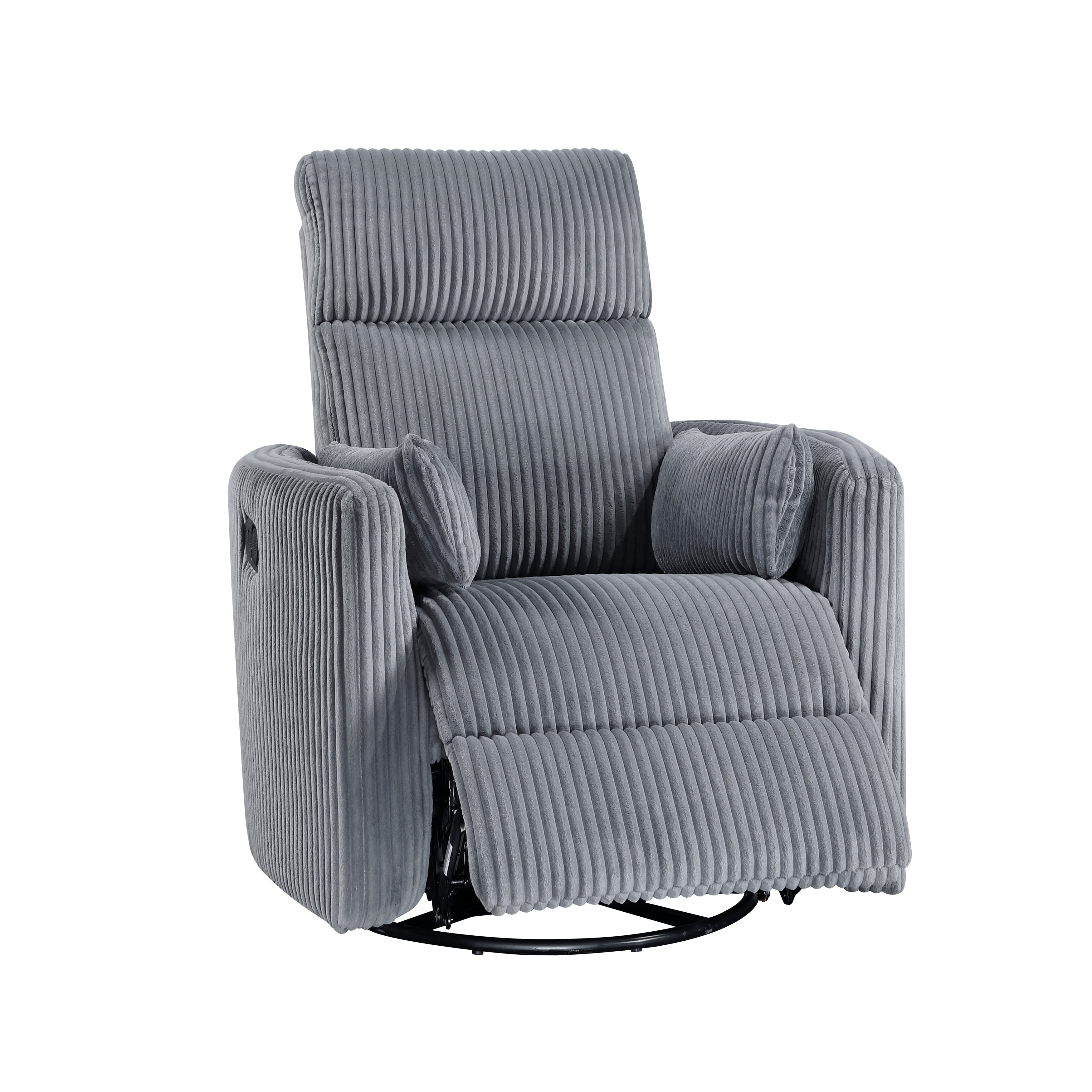 8555GY-1SW Swivel Glider Reclining Chair - 8555GY-1SW