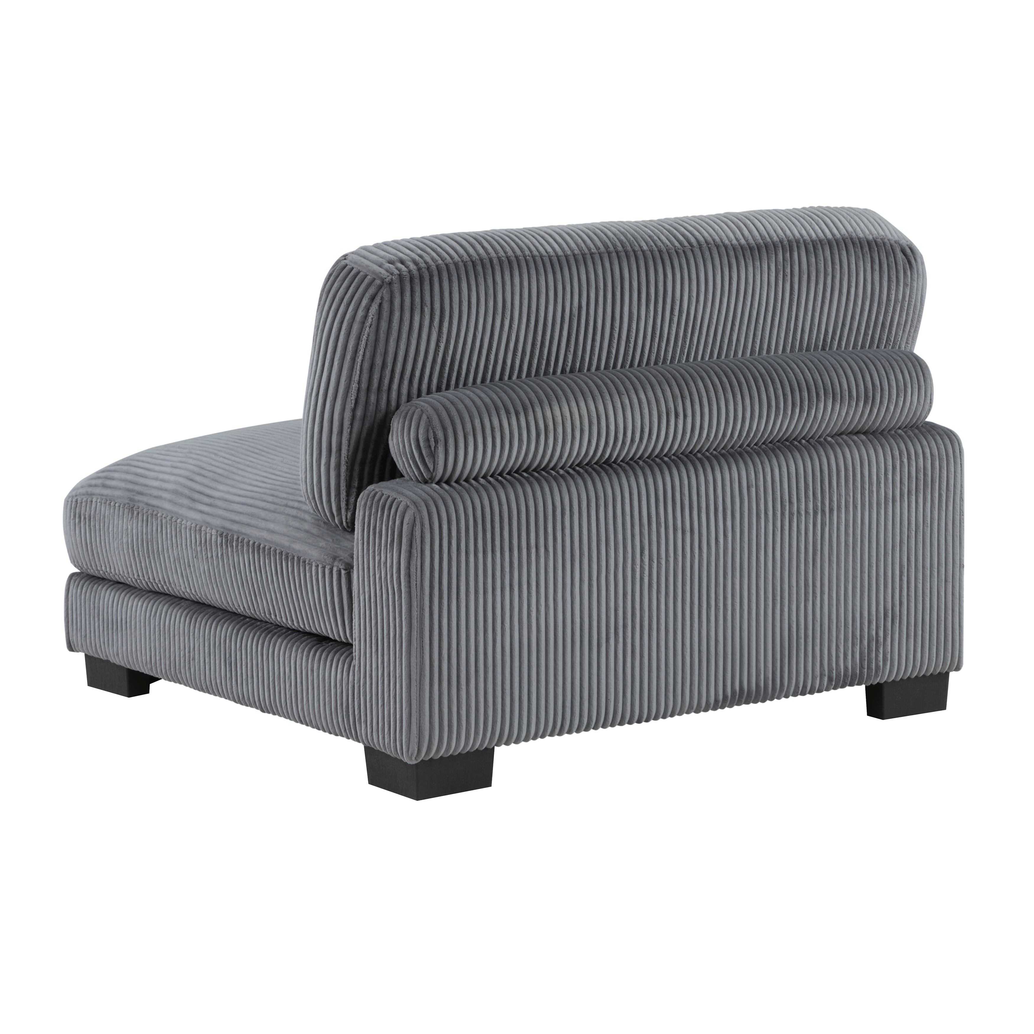 8555GY*2AC2VC (4)4-Piece Modular Sectional with Reversible Chaise - 8555GY*2AC2VC