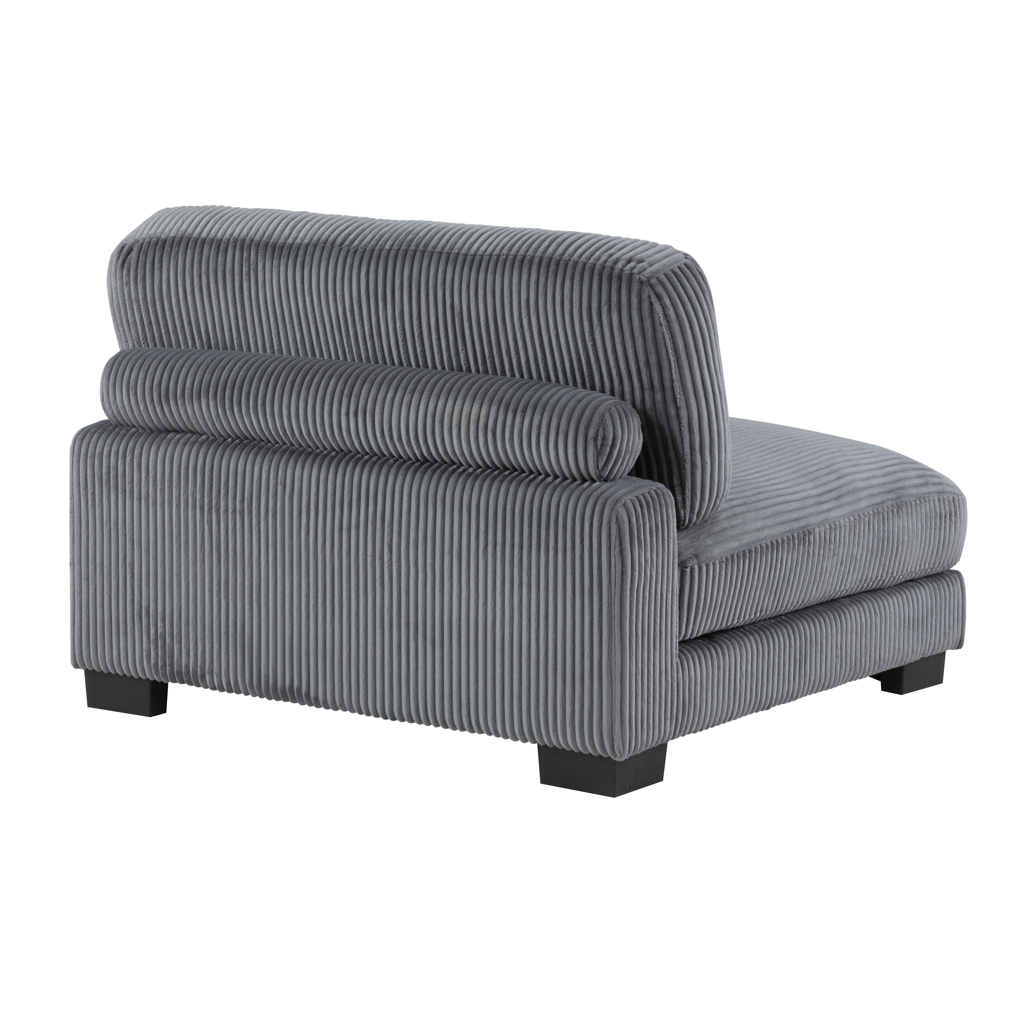 8555GY*2AC3CR (5)5-Piece Modular Sectional - 8555GY*2AC3CR