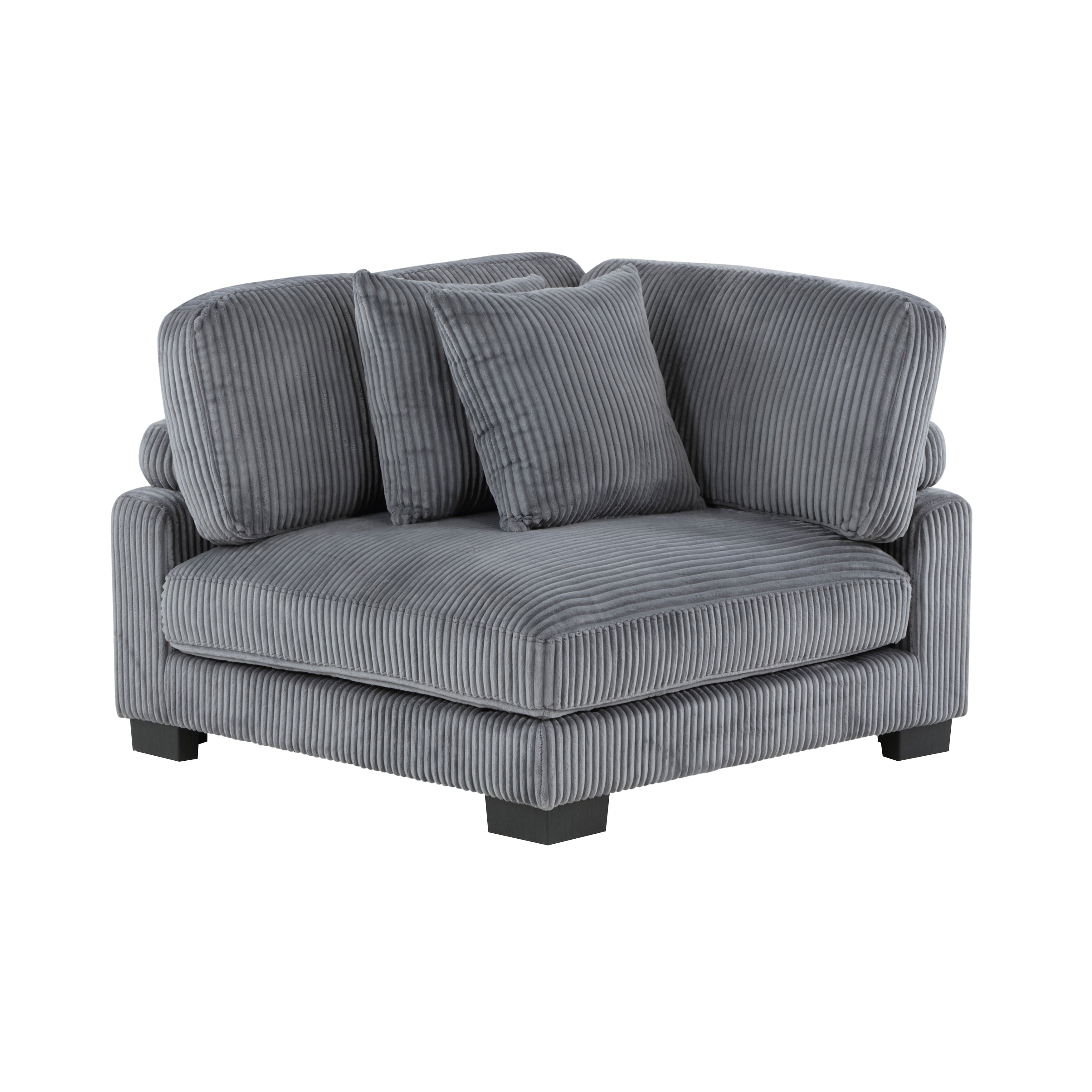 8555GY*2CR3ACVC (6)6-Piece Modular Sectional with Reversible Chaise - 8555GY*2CR3ACVC