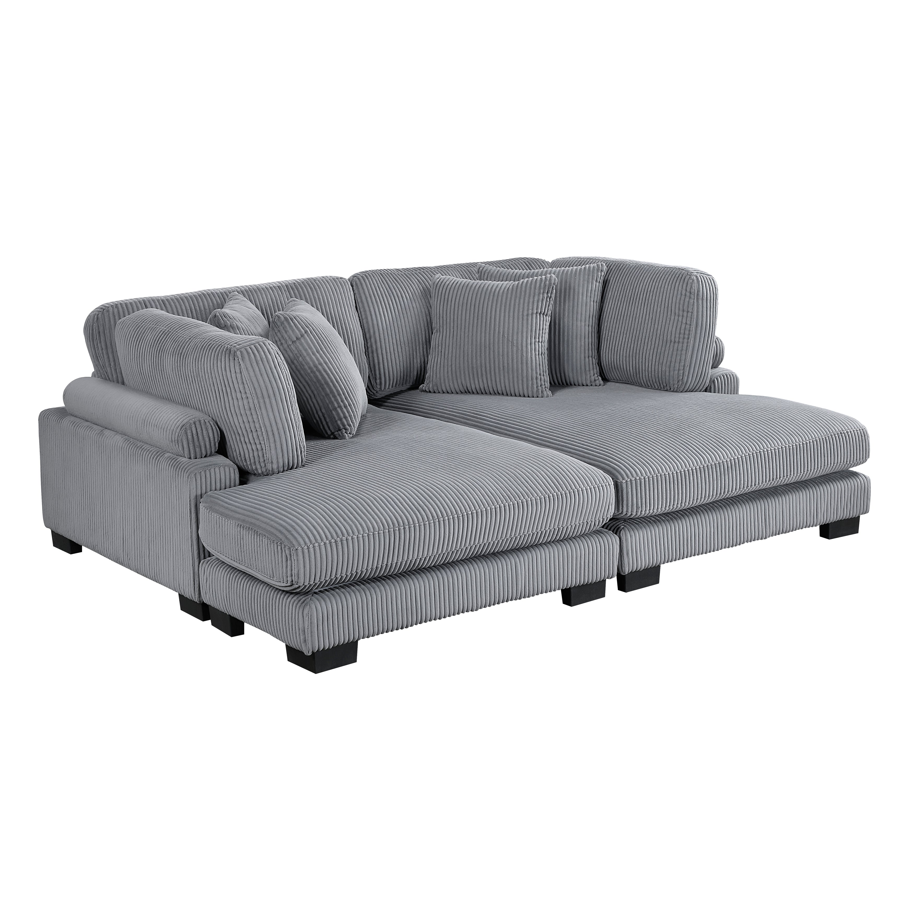 8555GY*2VC (2)2-Piece Chaise Lounge - 8555GY*2VC