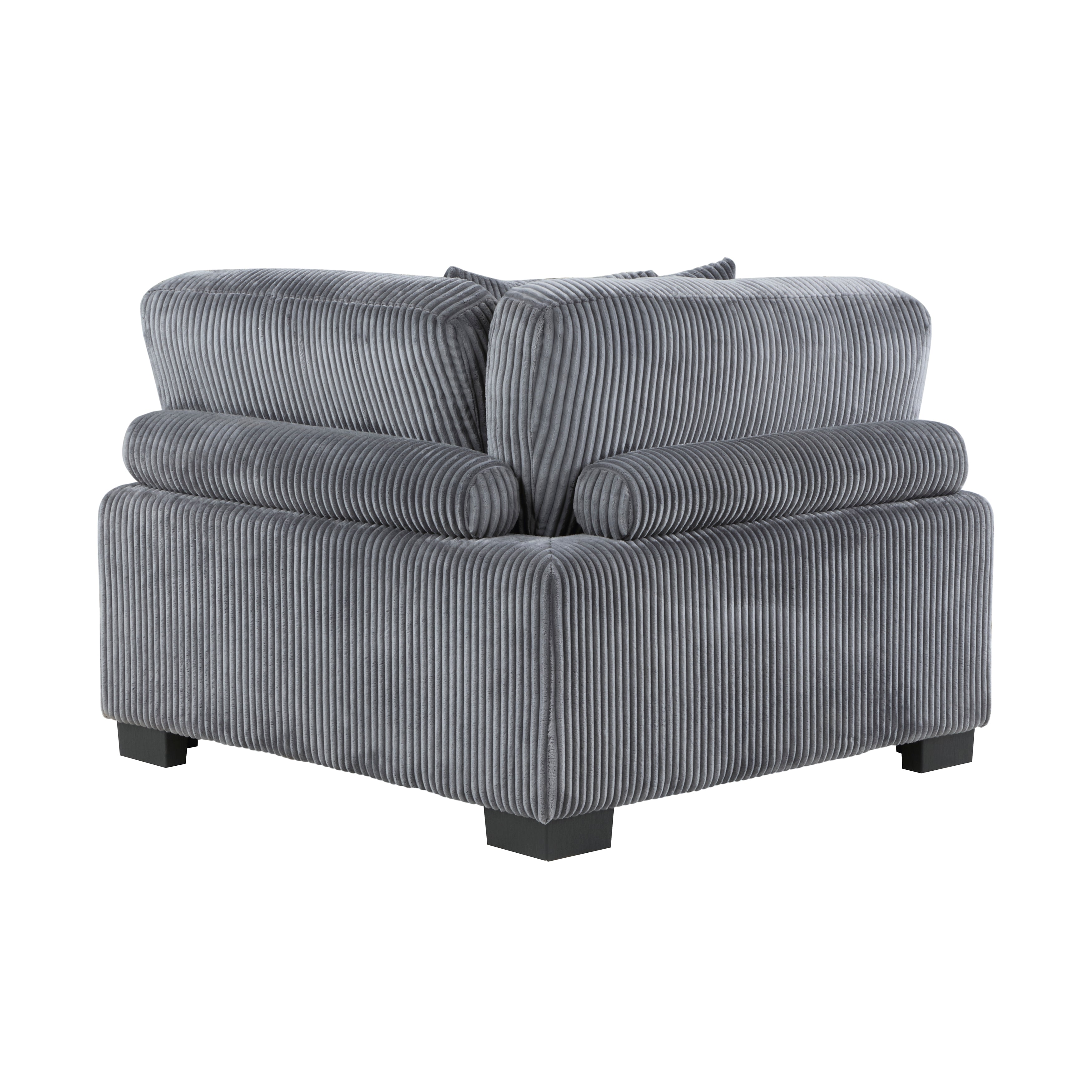 8555GY*3CR2ACOT (6)6-Piece Modular Sectional with Ottoman - 8555GY*3CR2ACOT
