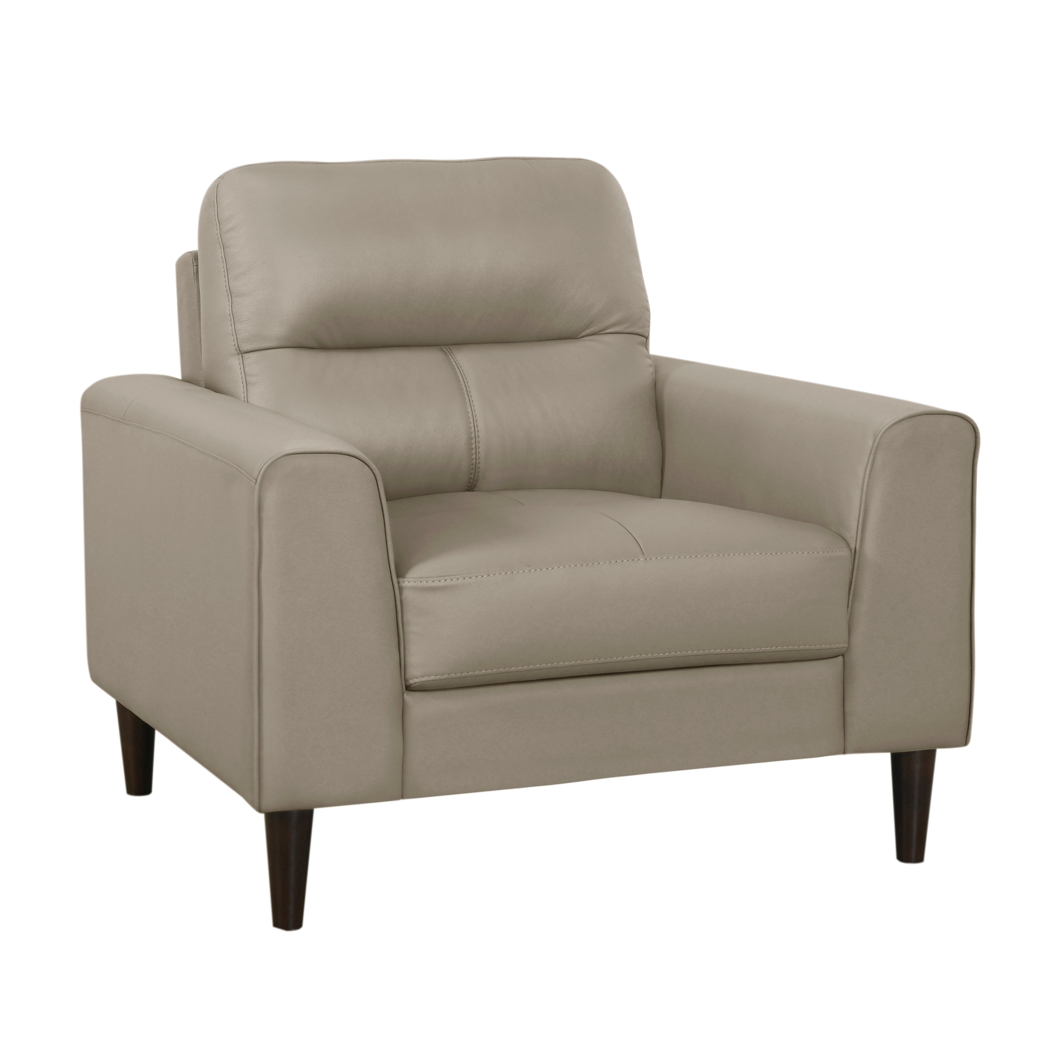 Lewes Latte Leather Living Room Set from Homelegance - Luna Furniture