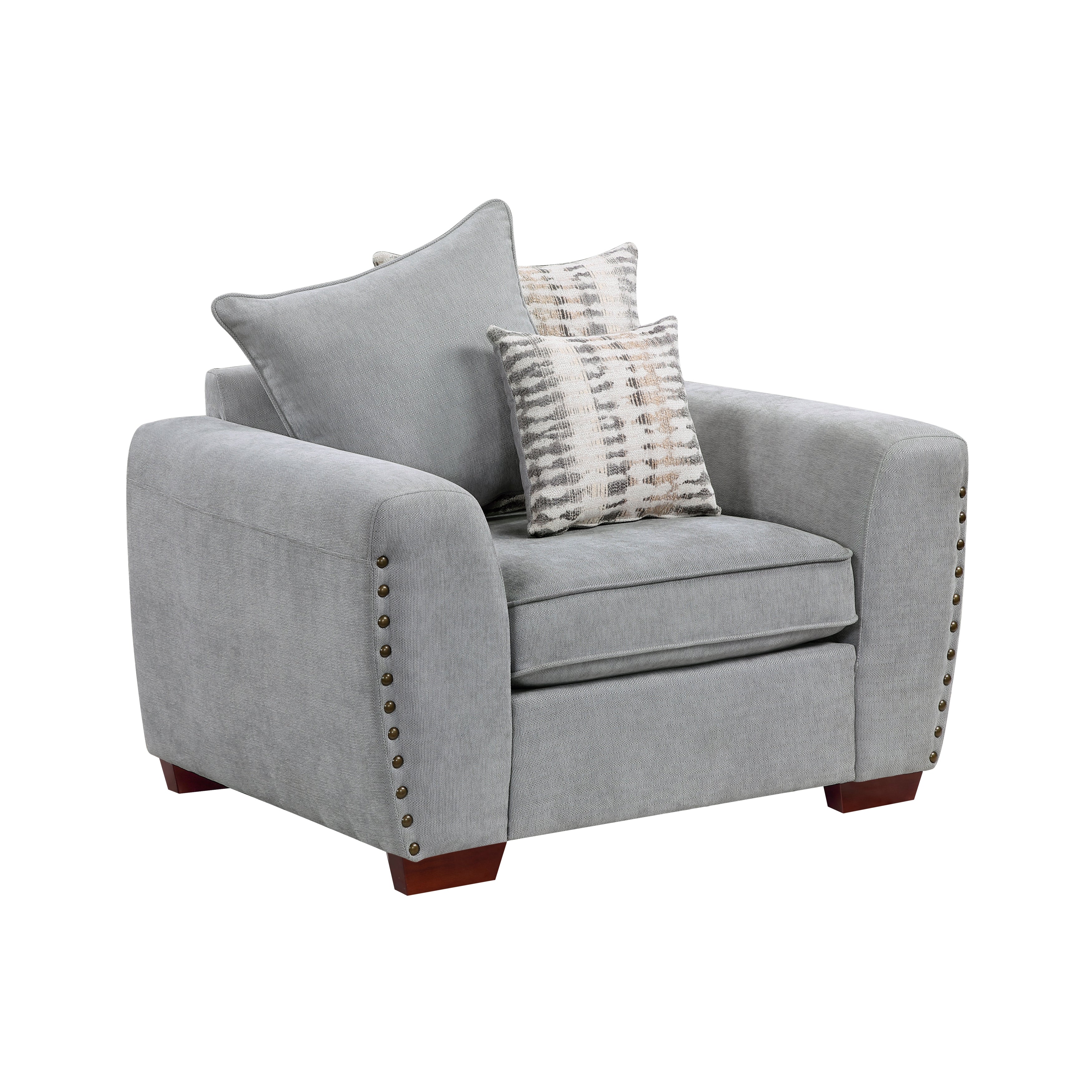 Silverthorne Gray Living Room Set from Homelegance - Luna Furniture