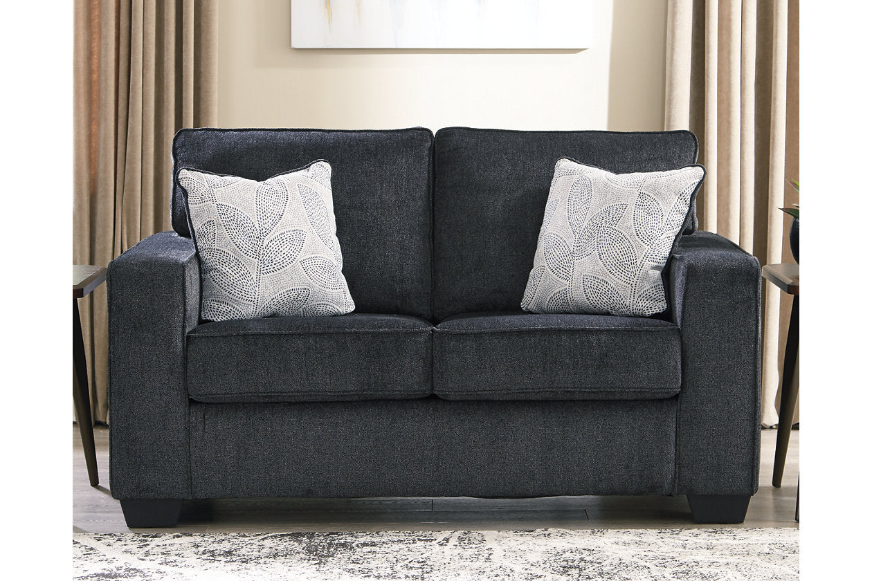 Altari Slate Sofa and Loveseat - Ashley - Luna Furniture