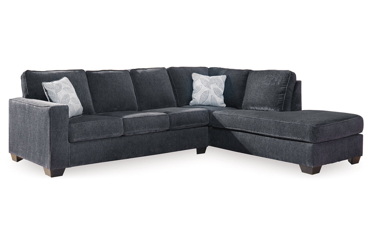 Altari Slate 2-Piece Sectional with Chaise - Ashley - Luna Furniture