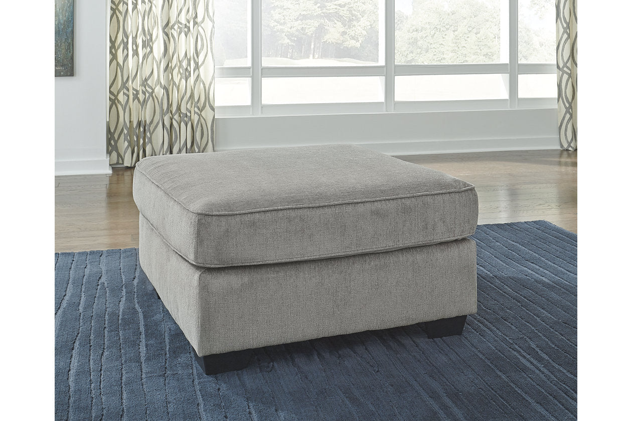 Altari Alloy 2-Piece Sectional with Ottoman - Ashley - Luna Furniture